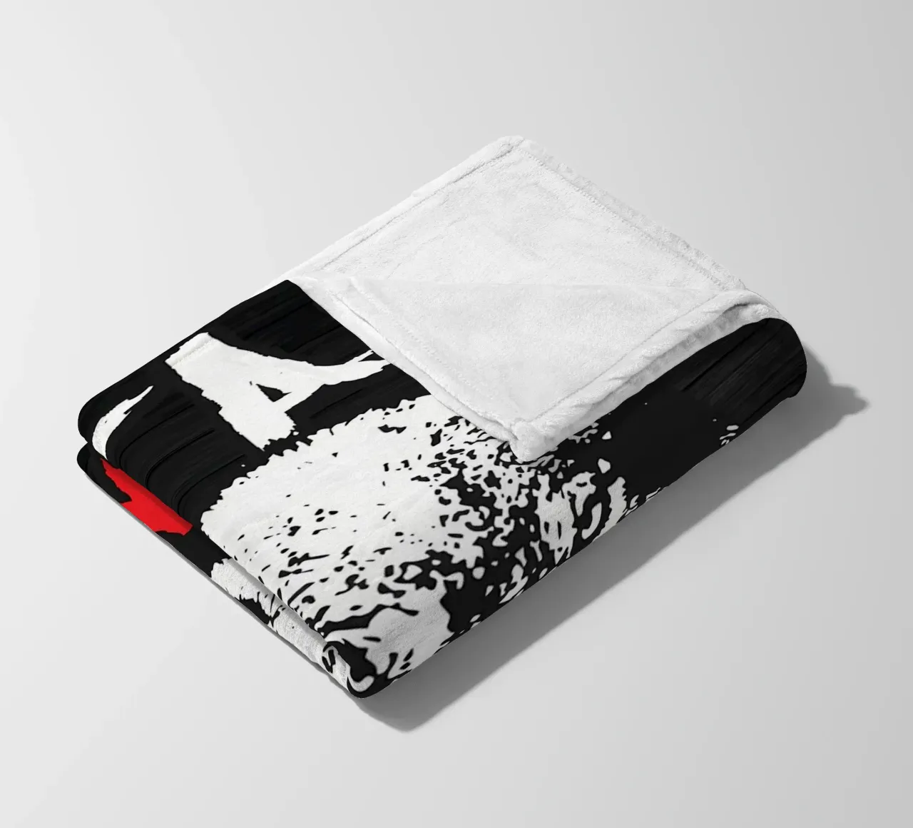 Animale lupo coperta in pile da Pierre Walton