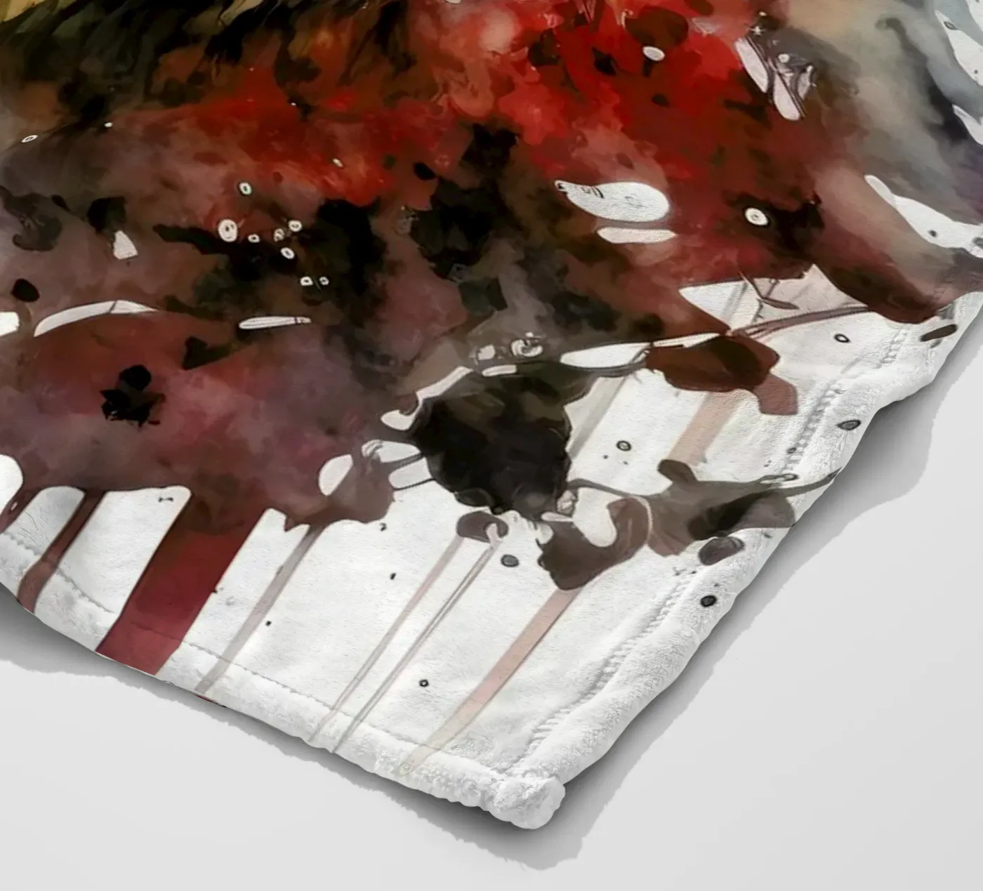 Wolf Dier fleecedeken van Pierre Walton