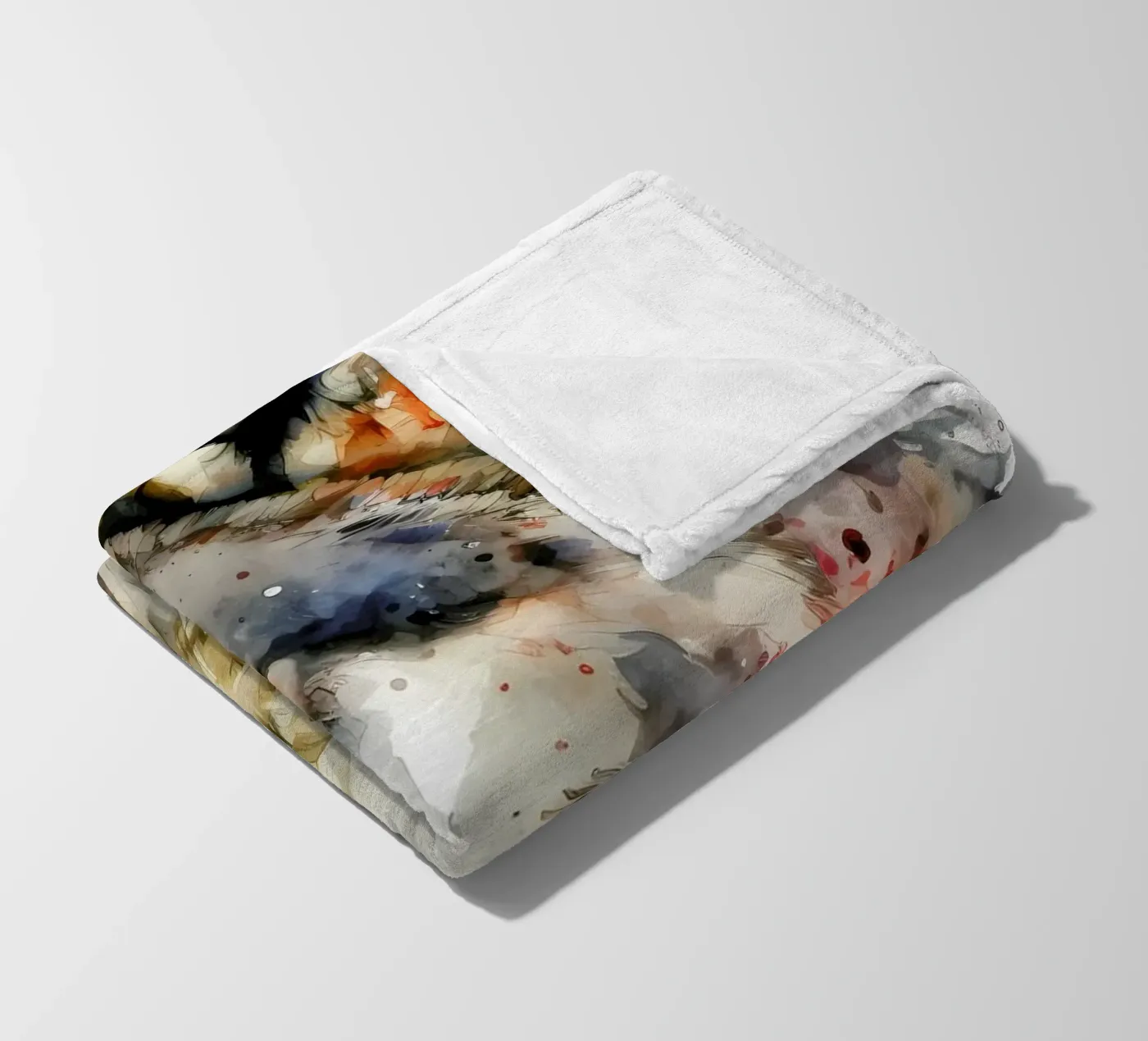 Wolf Dier fleecedeken van Pierre Walton