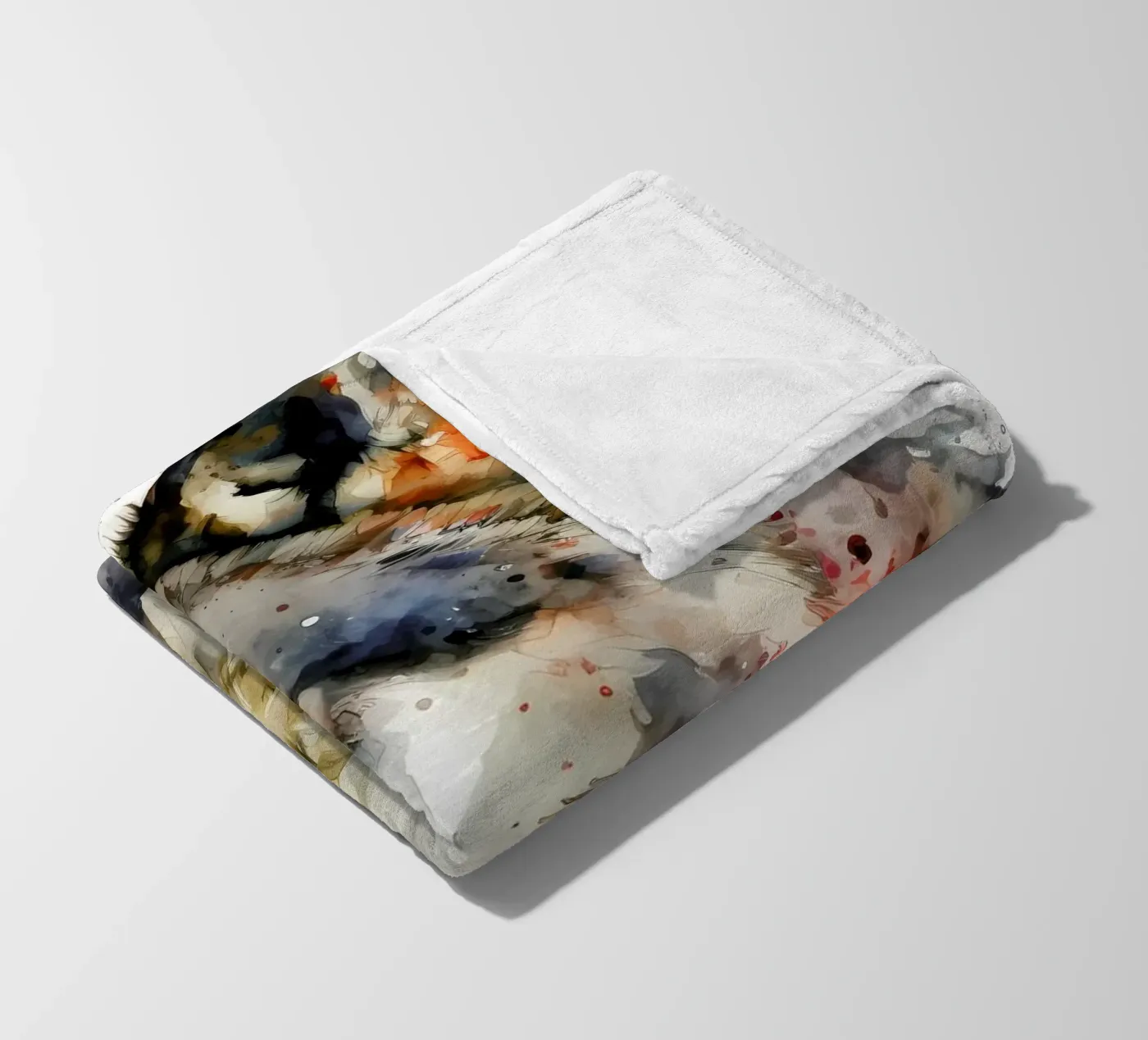 Wolf Dier fleecedeken van Pierre Walton