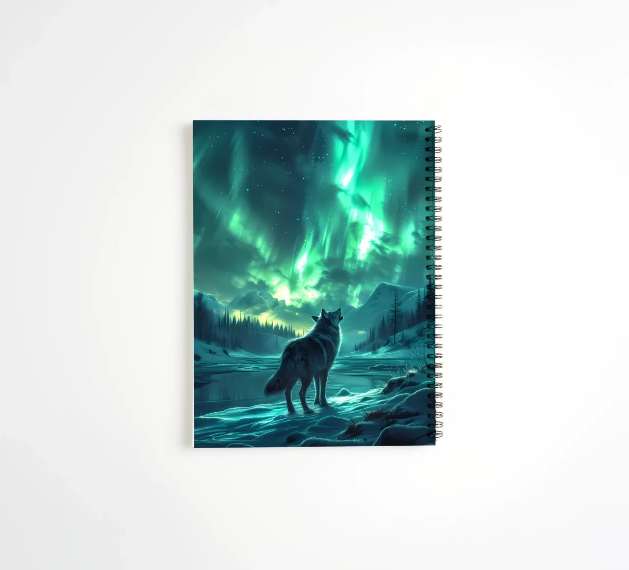 Wolf Tier Ringbuch von Pierre Walton