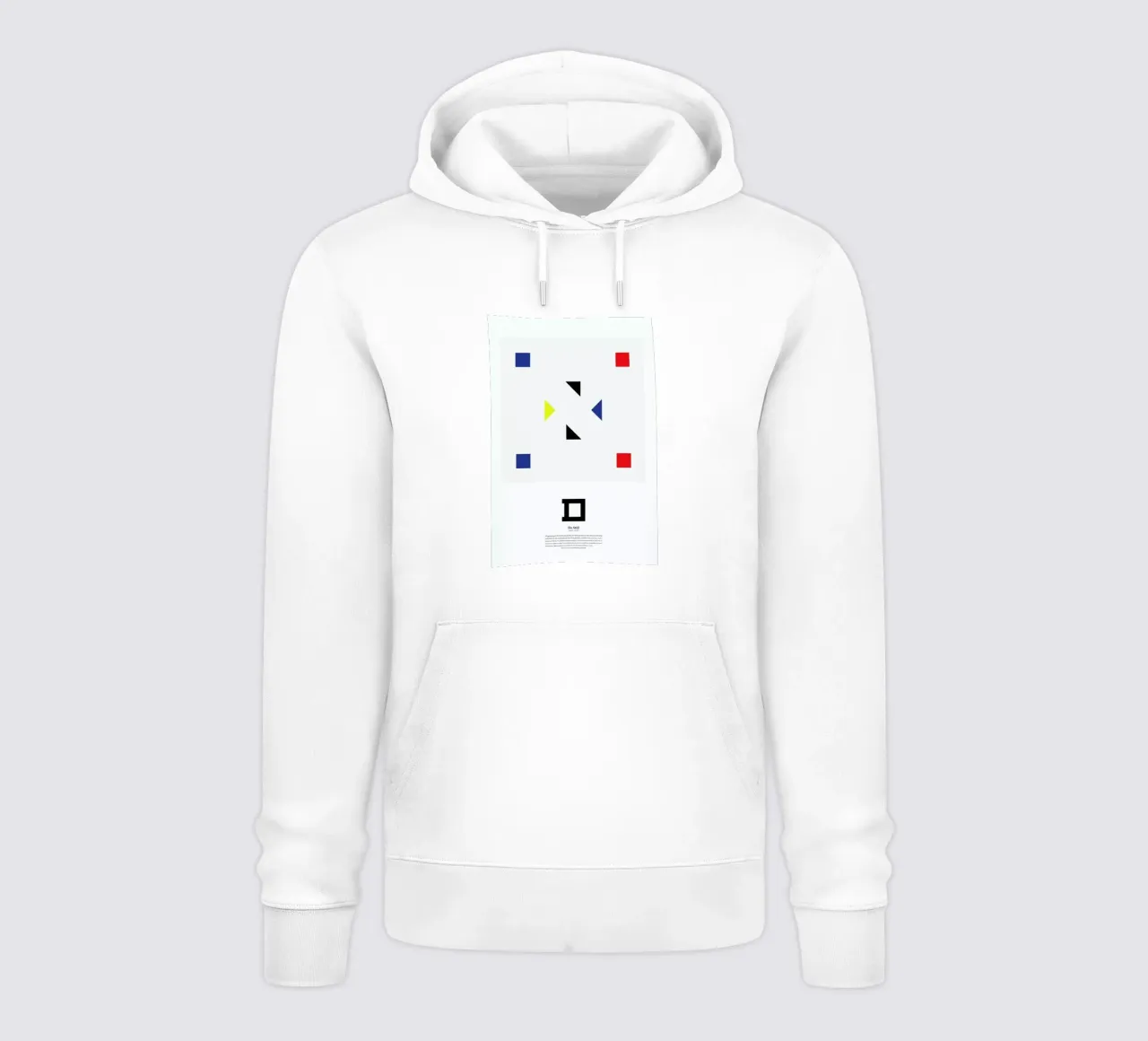 D - De Stijl felpa con cappuccio da The True Type