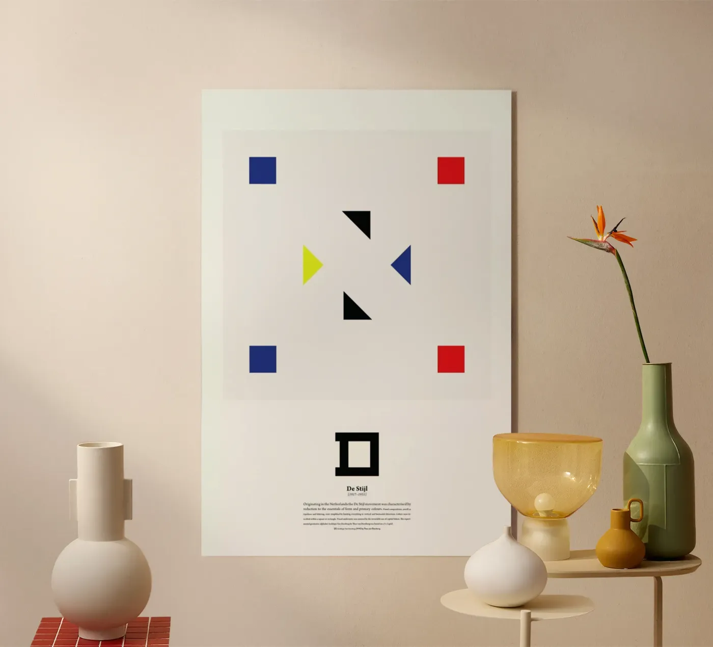 D - De Stijl plexiglass da The True Type