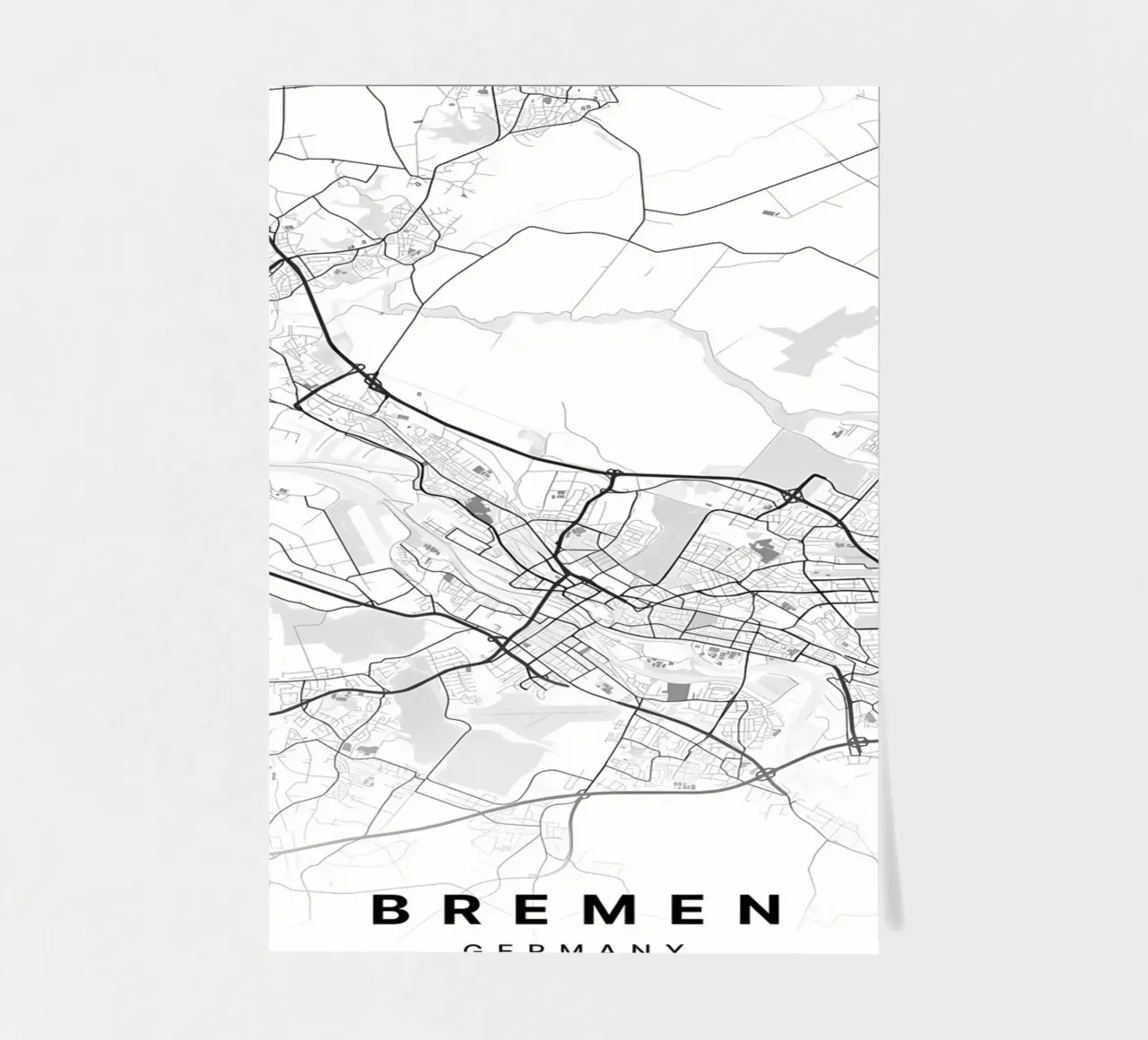 Bremen Germany sticker sheet by Christopher Adams