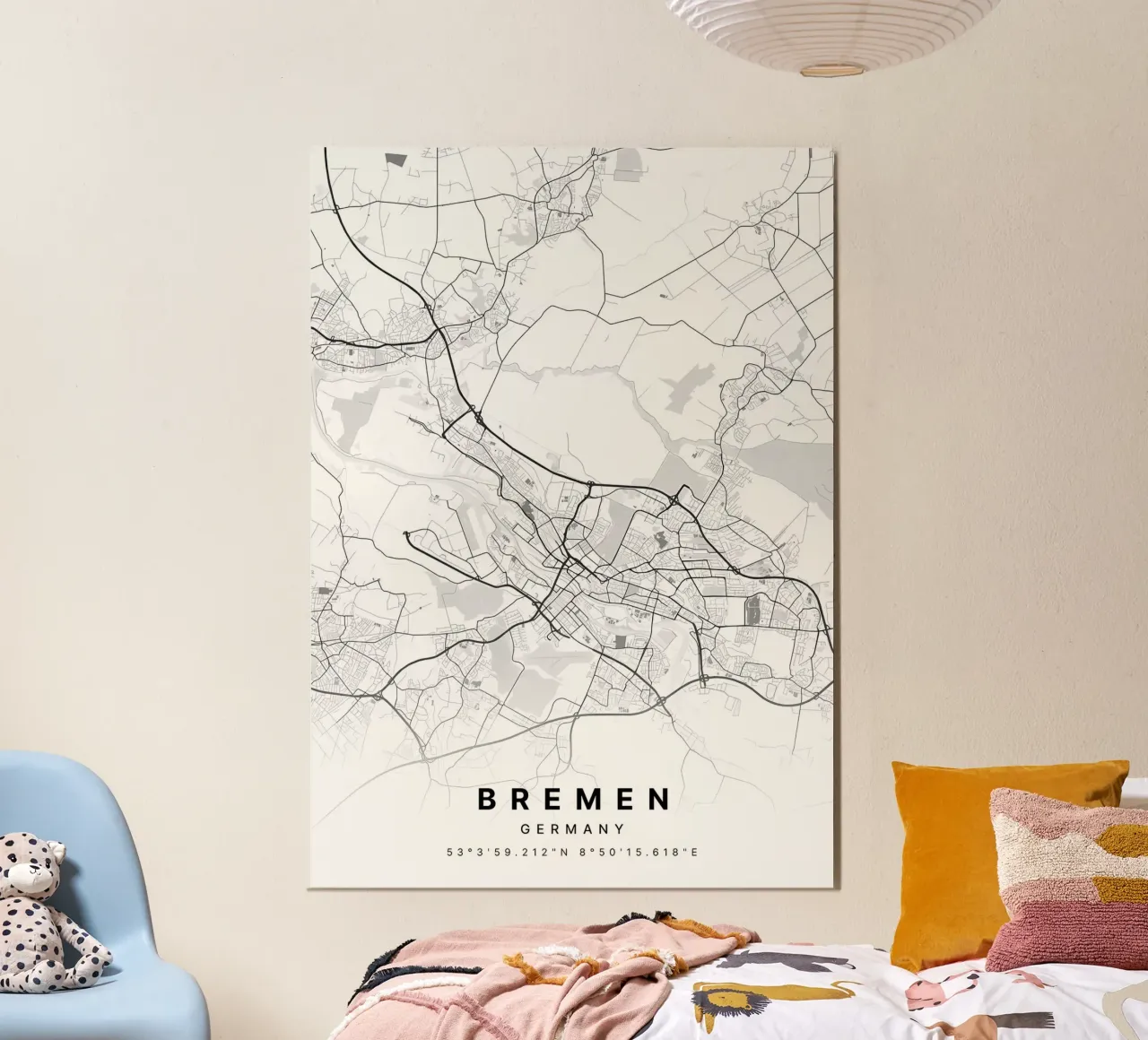 Bremen Germany alu-dibond by Christopher Adams