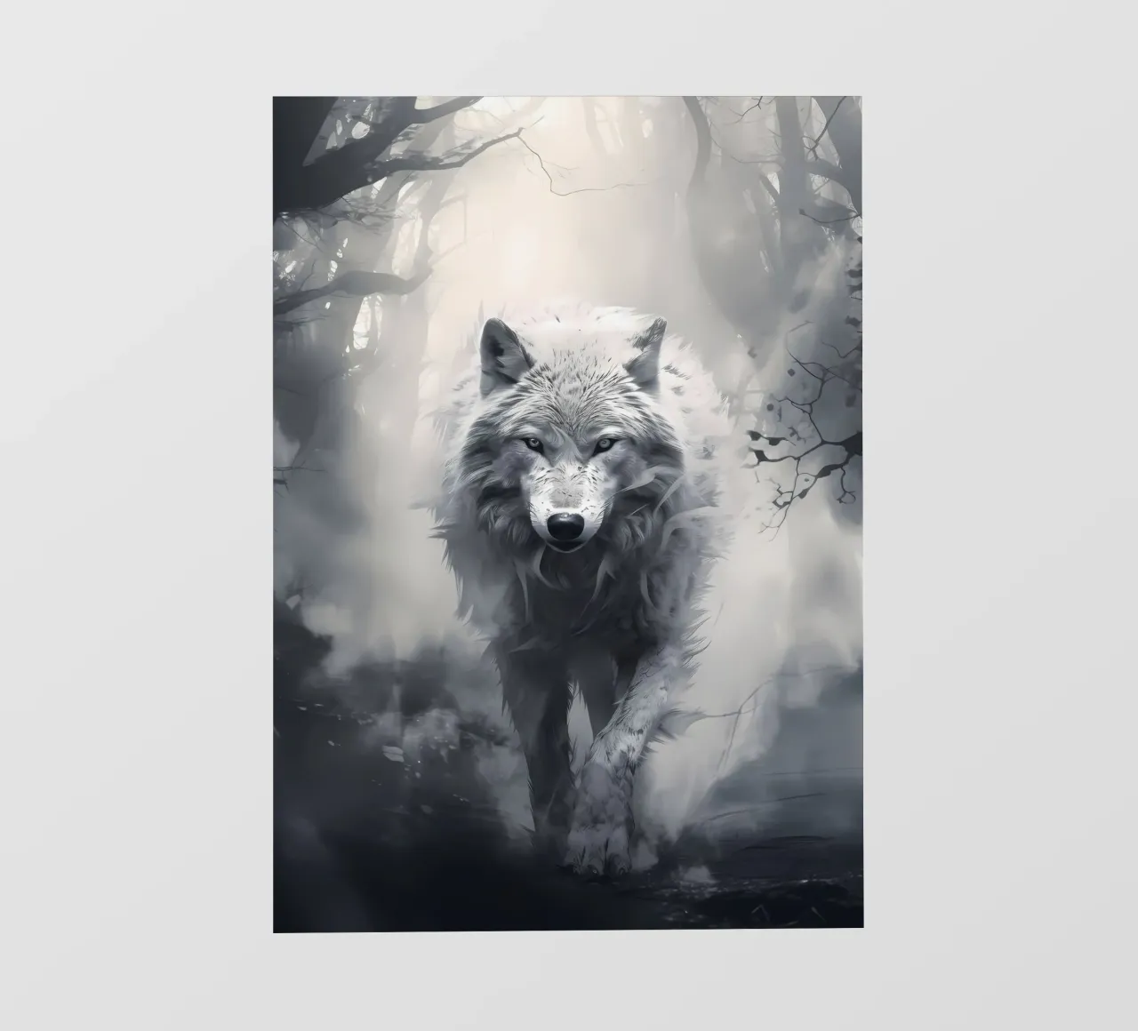 Wolf Animal photo wallpaper by Pierre Walton