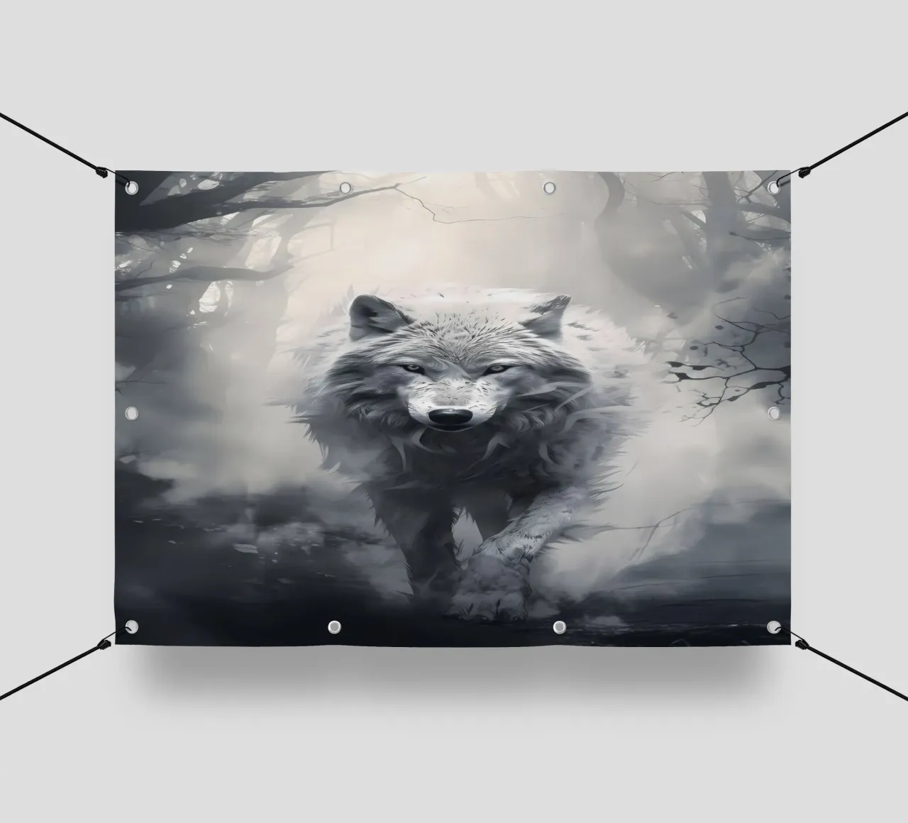 Wolf Animal pvc cover by Pierre Walton