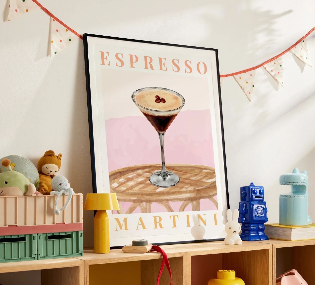 Espresso Martini Poster, Cocktail Poster, Cocktail Druck Poster von TheCocktailClub