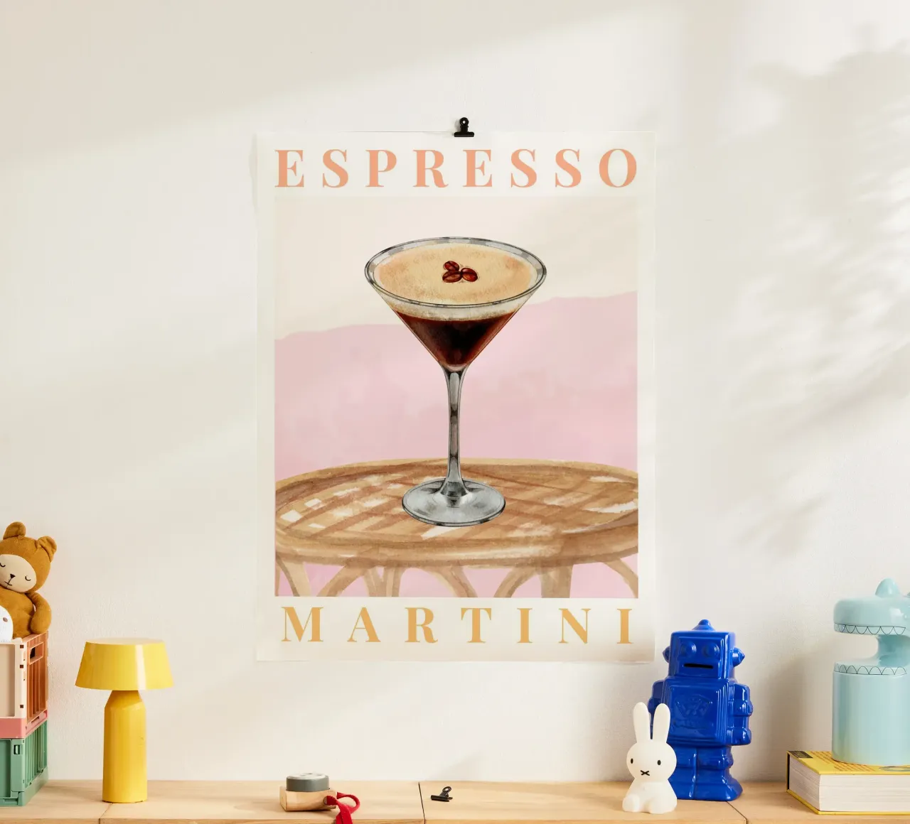 Espresso Martini Poster, Cocktail Poster, Cocktail Print hahnemühle by TheCocktailClub