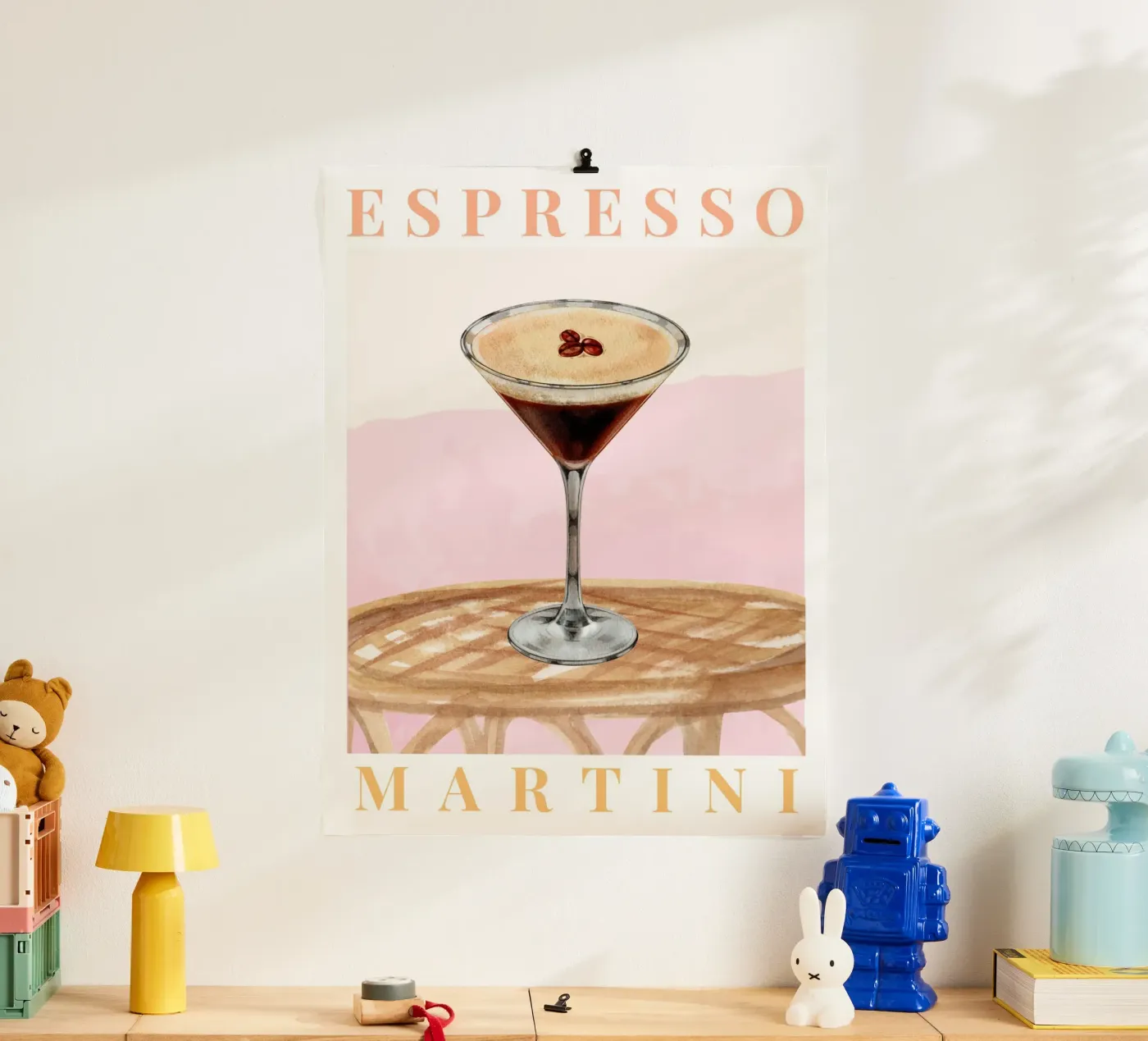 Espresso Martini Poster, Cocktail Poster, Cocktail Print Hahnemühle von TheCocktailClub