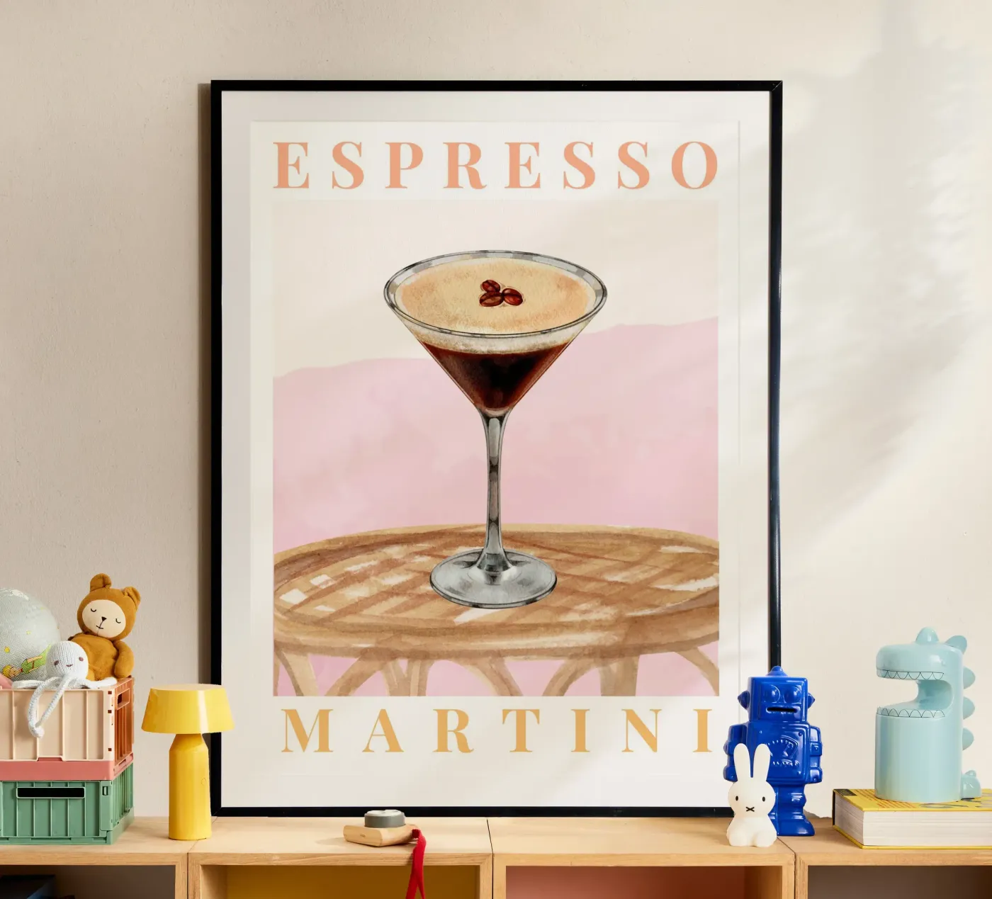 Espresso Martini Poster, Cocktail Poster, Cocktail Print Hahnemühle von TheCocktailClub