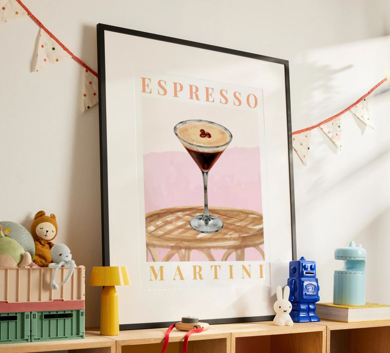 Espresso Martini Poster, Cocktail Poster, Cocktail Druck Poster von TheCocktailClub