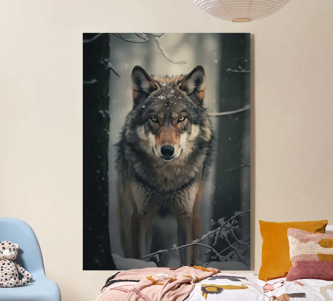 Wolf Animal plexiglass da Pierre Walton