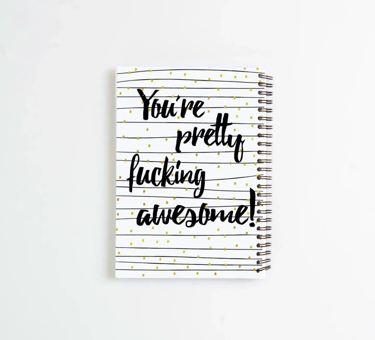 Awesome spiral notebook by Froilein Juno