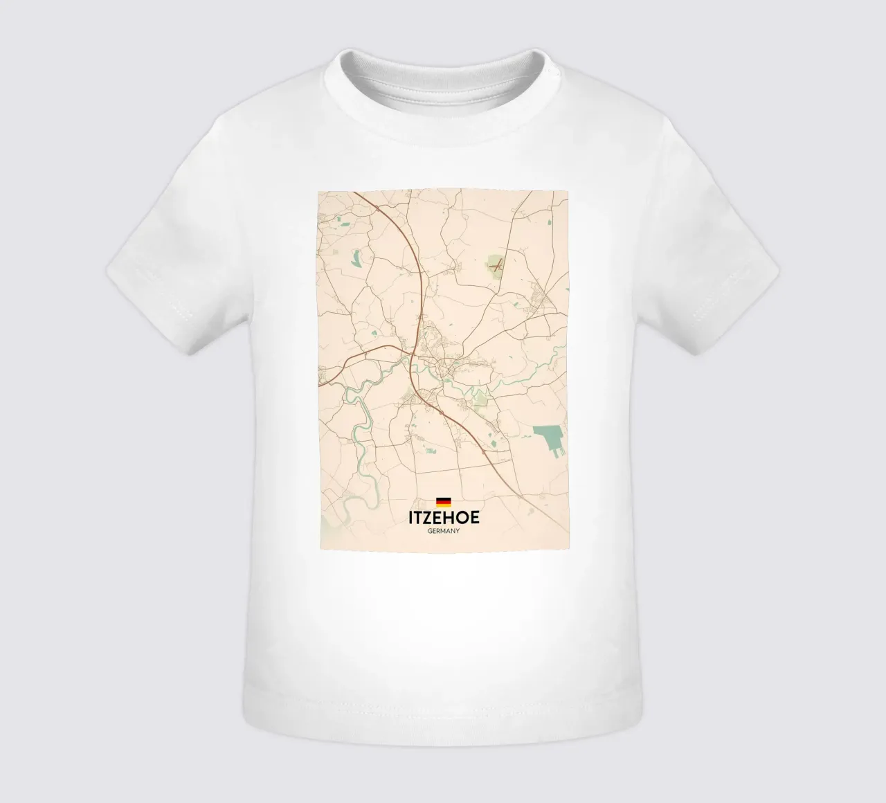 Itzehoe DE baby t-shirt by Christopher Adams
