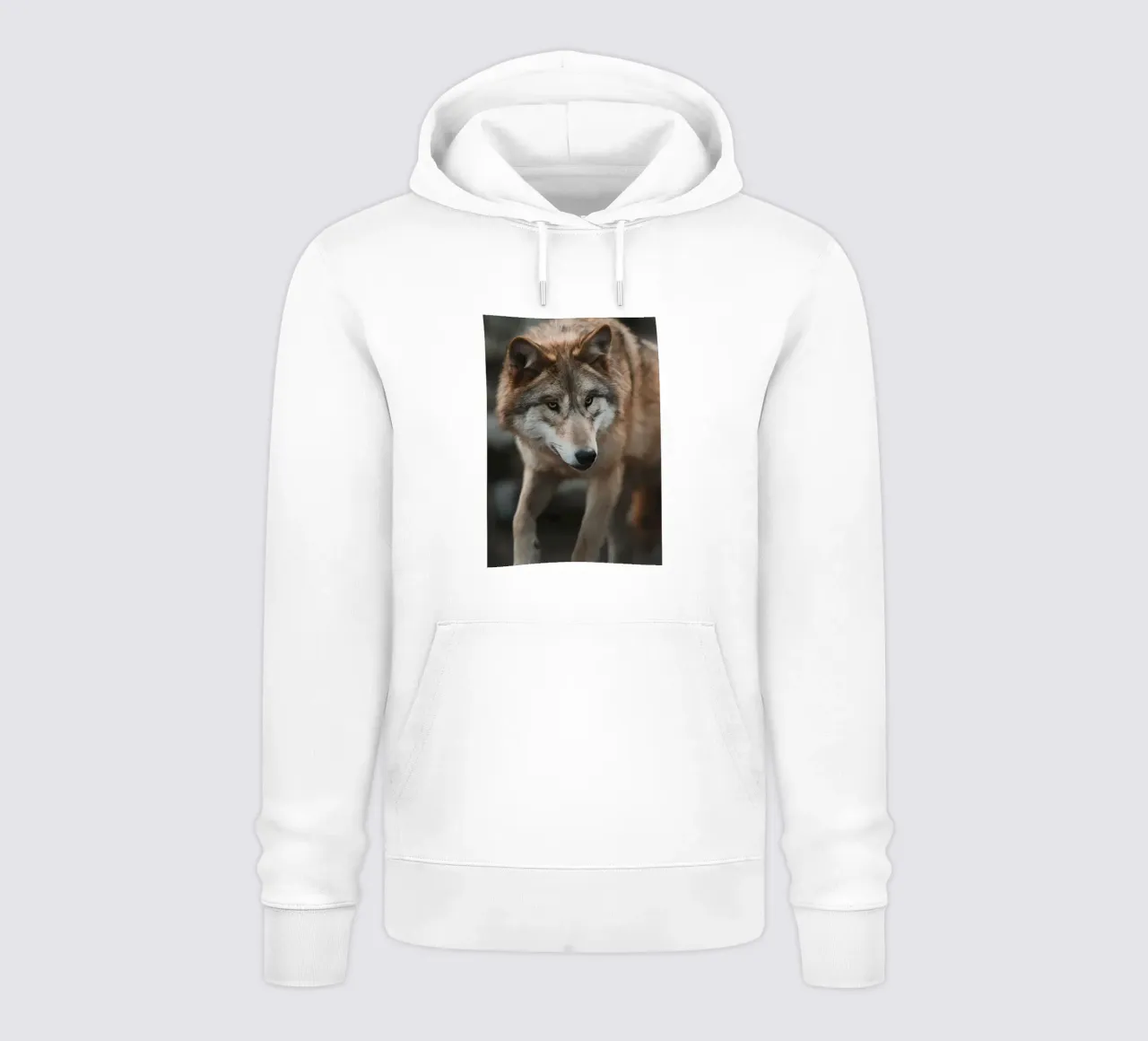 Animale lupo felpa con cappuccio da Pierre Walton