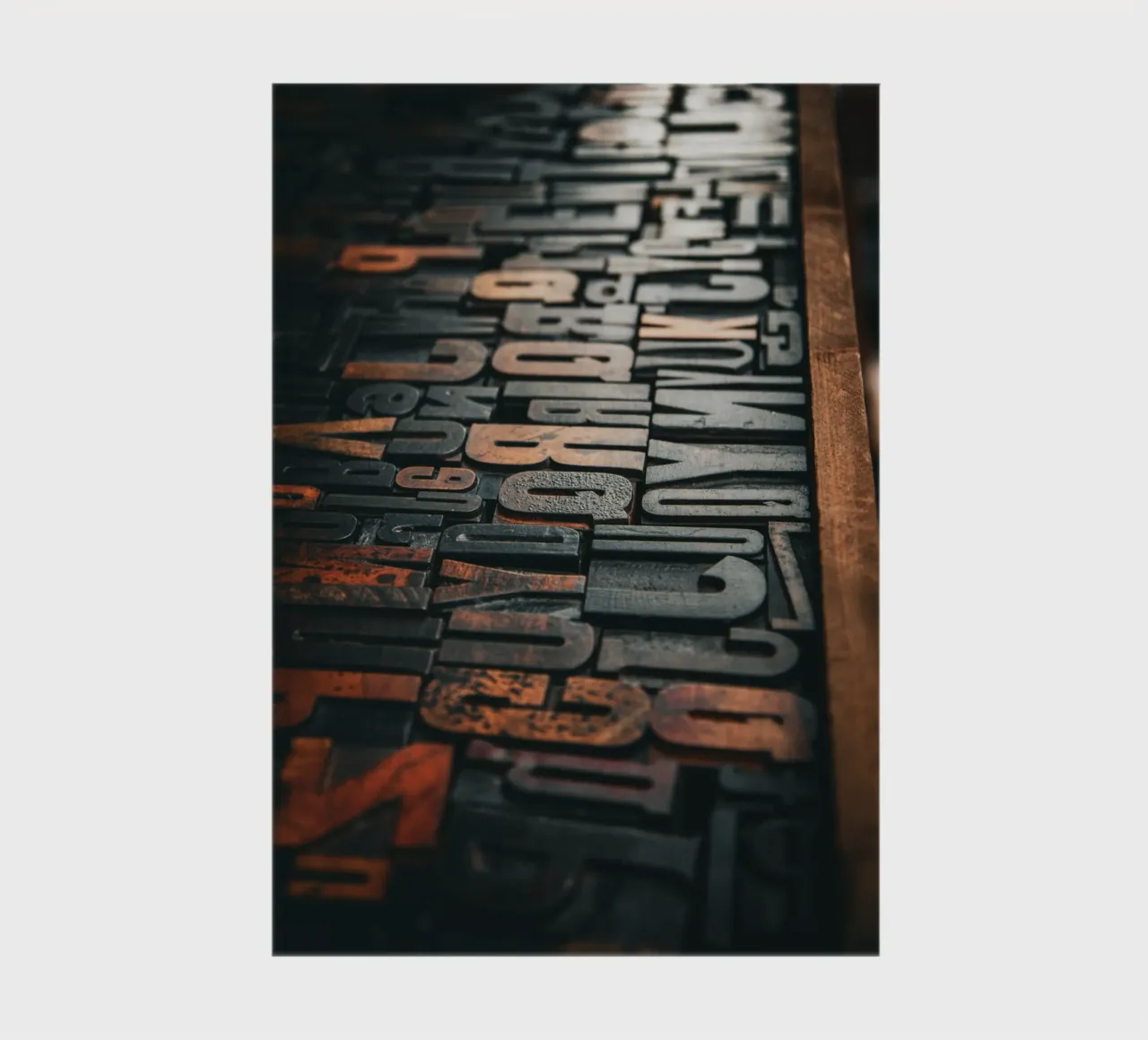Lettern notebook by Jonas Klein