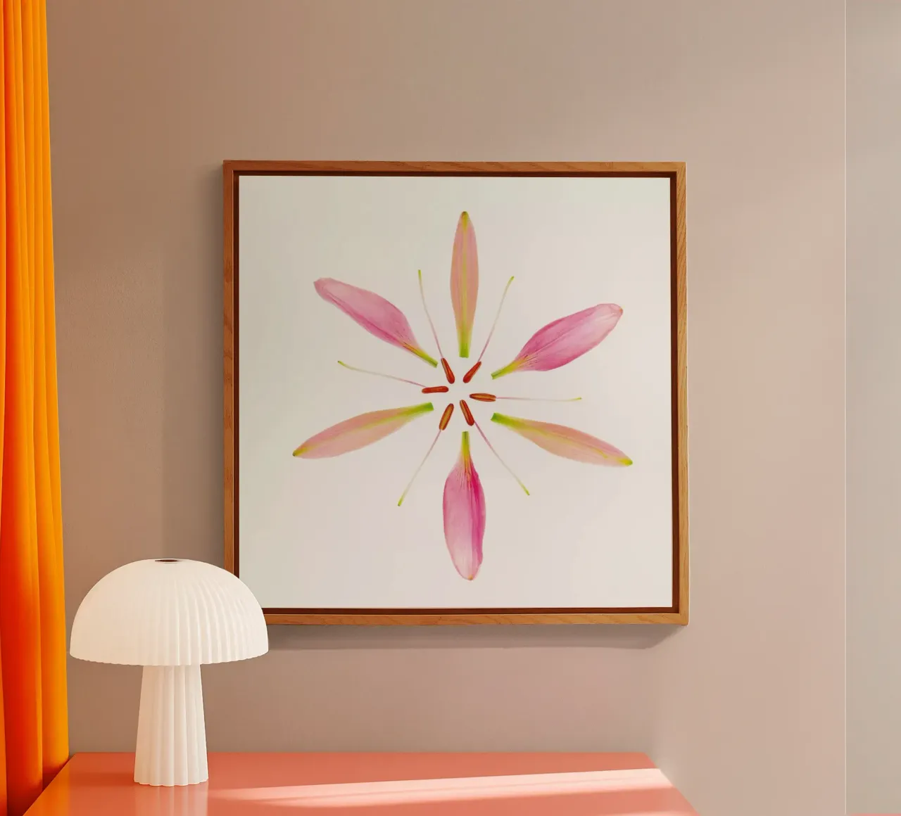 Lilly Flower plexiglass da Curious Collections by Marielle Leenders