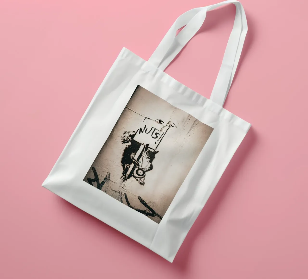 Nuts borsa in juta da Jonas Klein