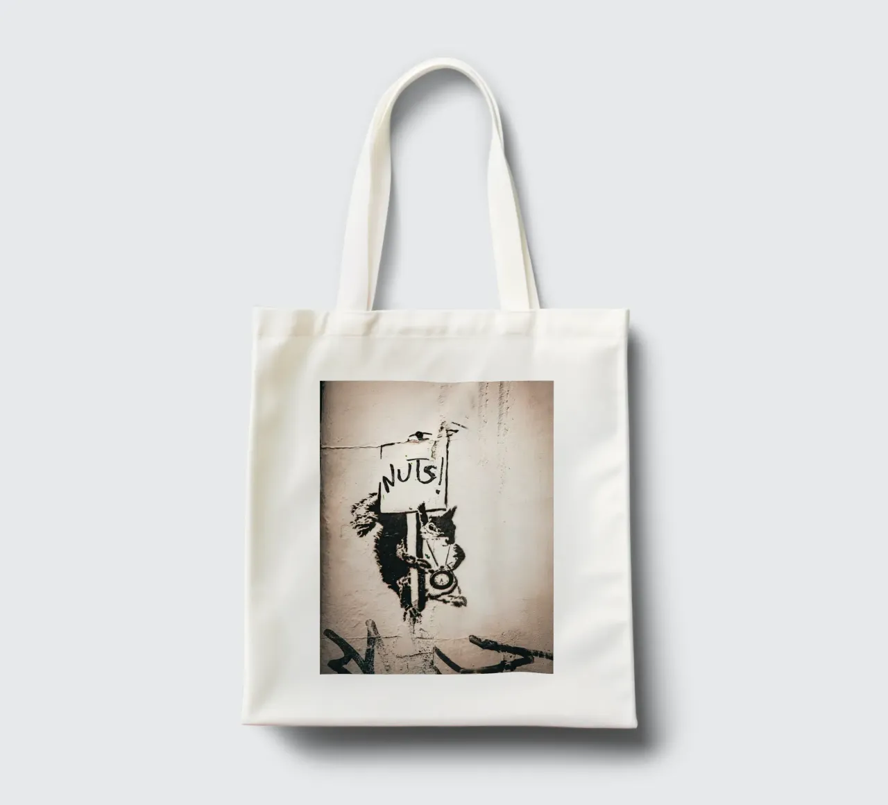 Nuts borsa in juta da Jonas Klein