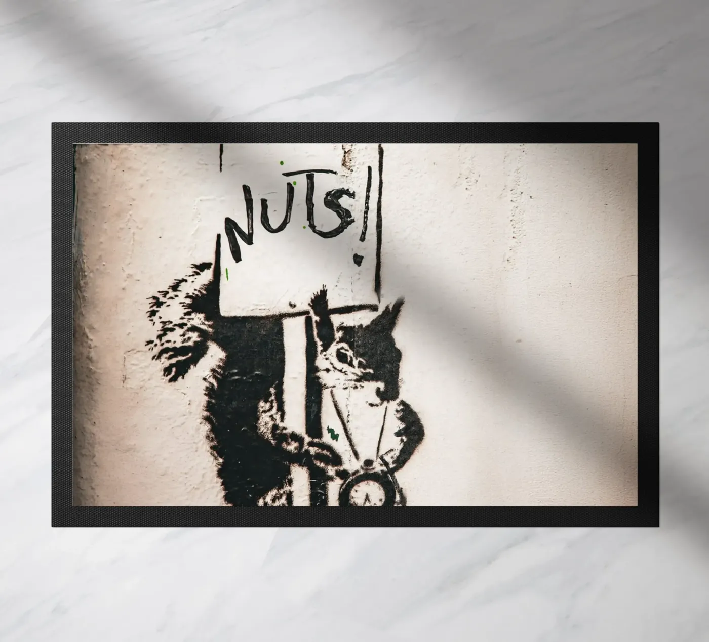 Nuts doormat by Jonas Klein