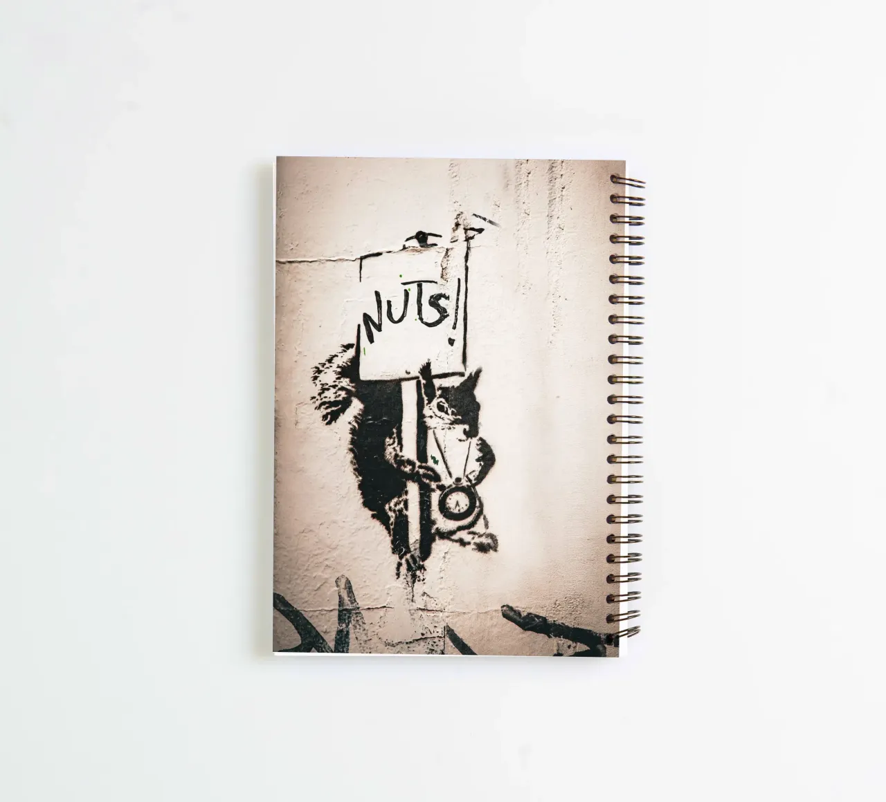 Nuts spiral notebook by Jonas Klein