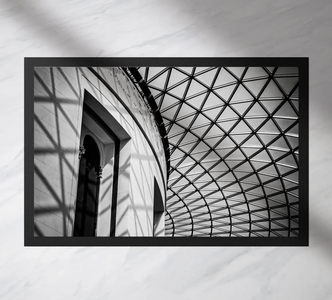 Museum doormat by Jonas Klein