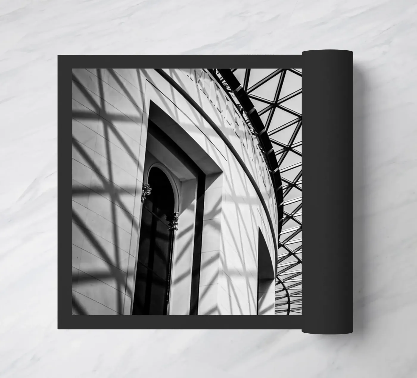 Museum doormat by Jonas Klein