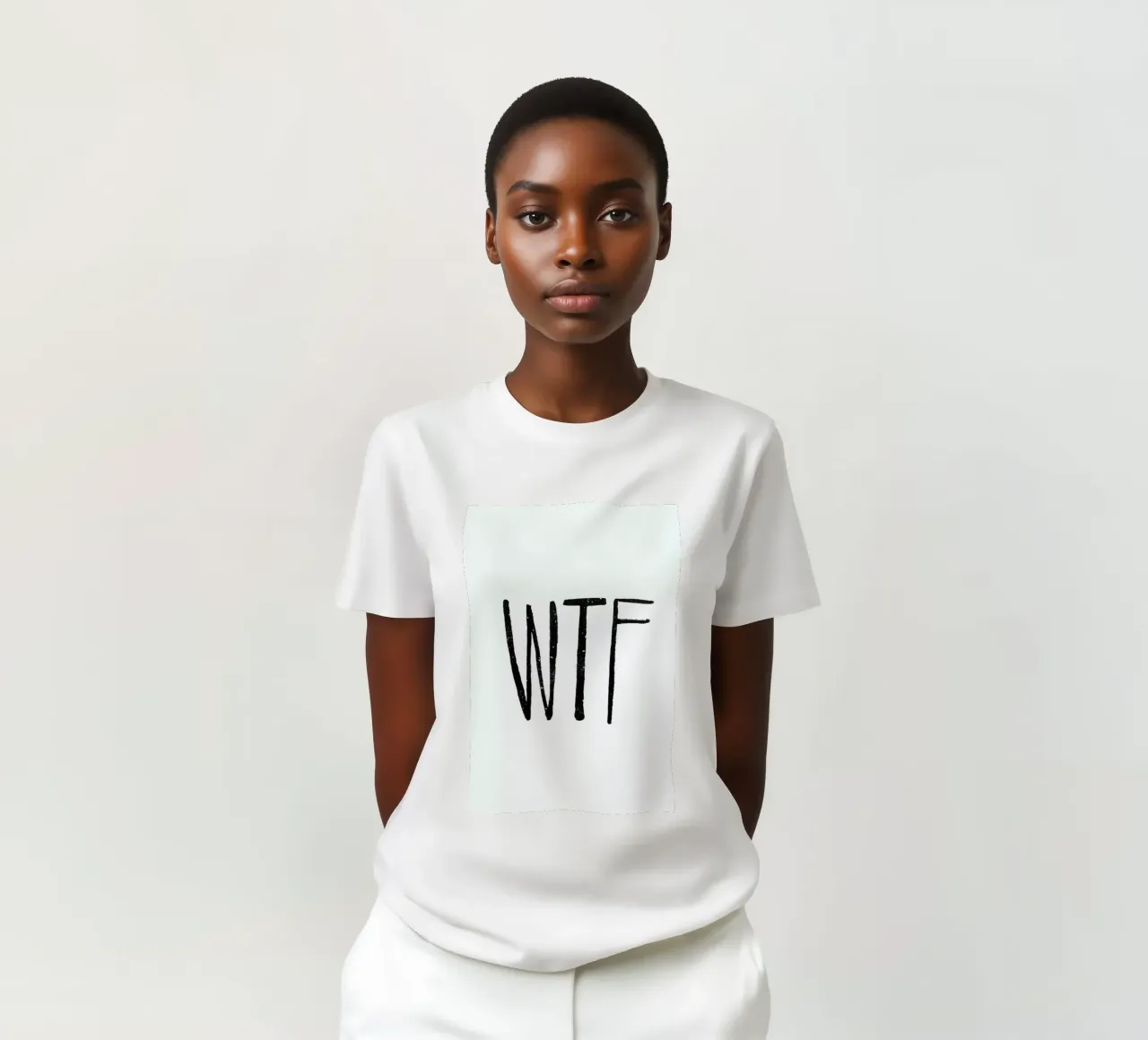 WTF t-shirt da Leah Flores