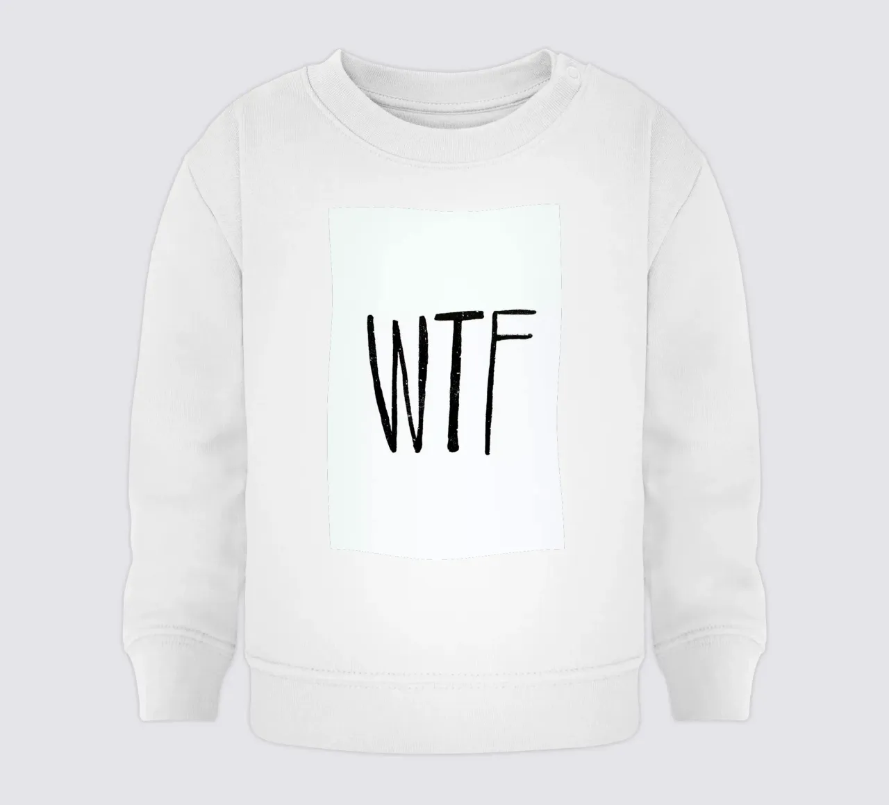 WTF felpa neonato da Leah Flores