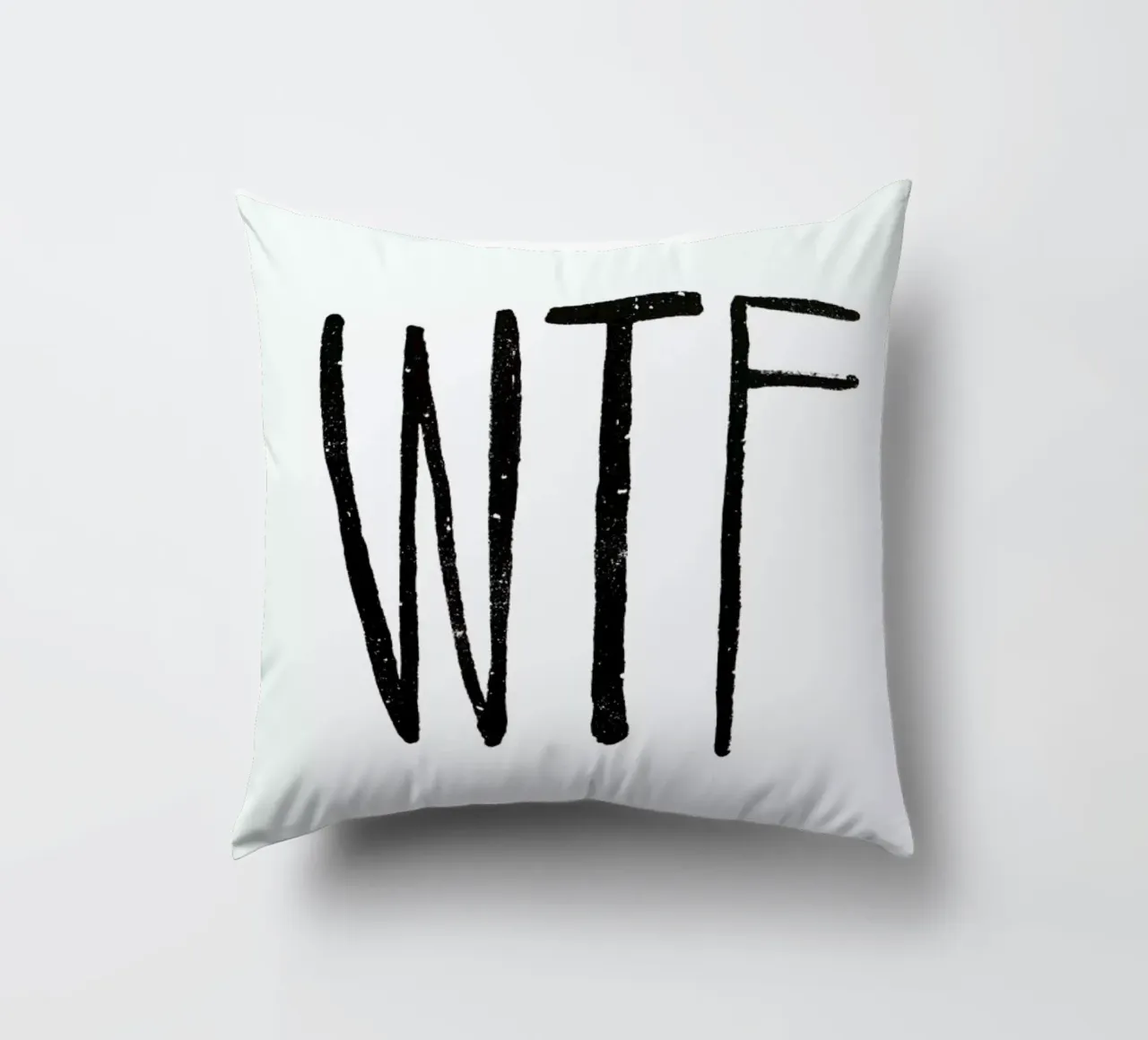 WTF cuscino da Leah Flores