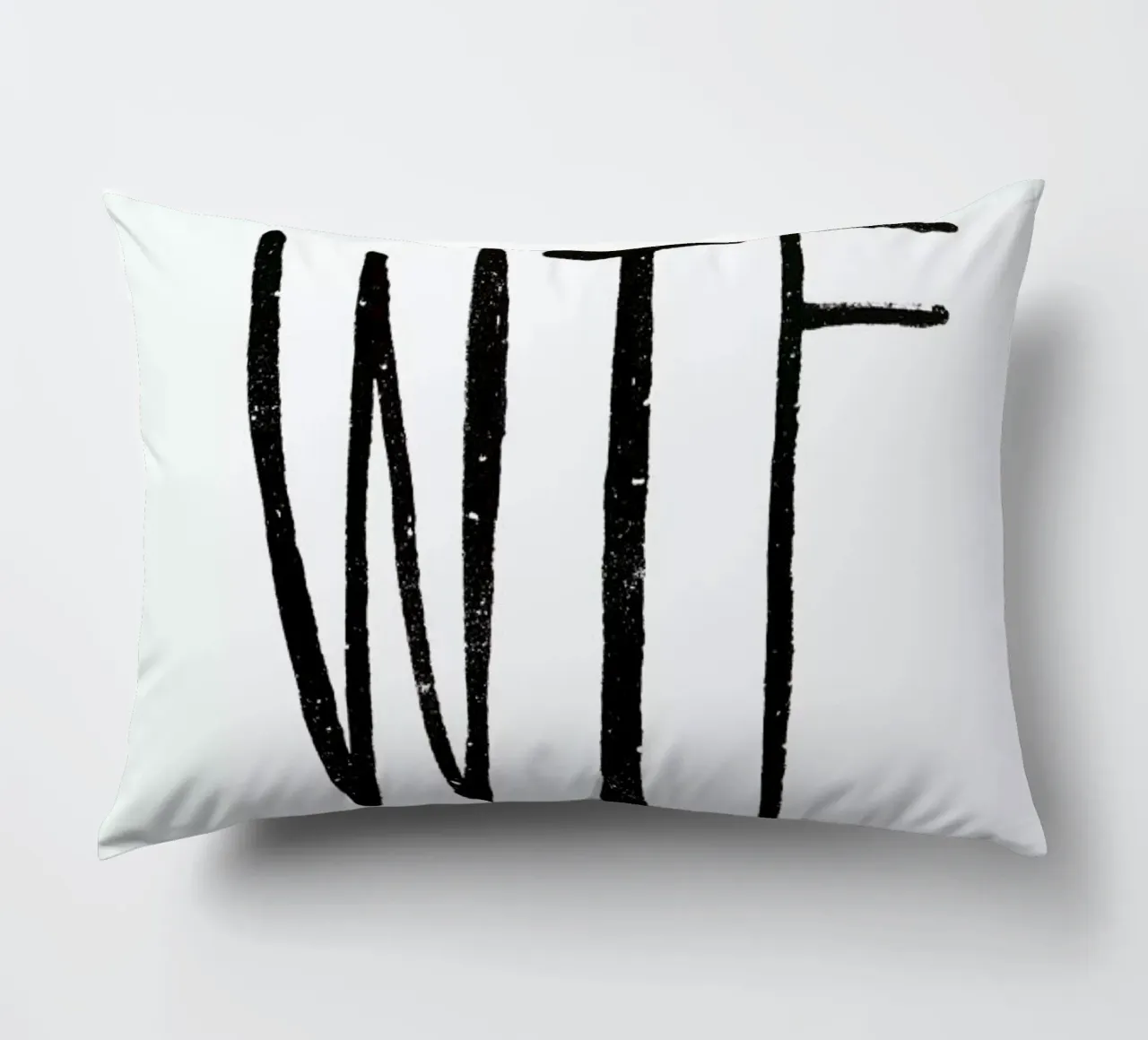 WTF cuscino da Leah Flores