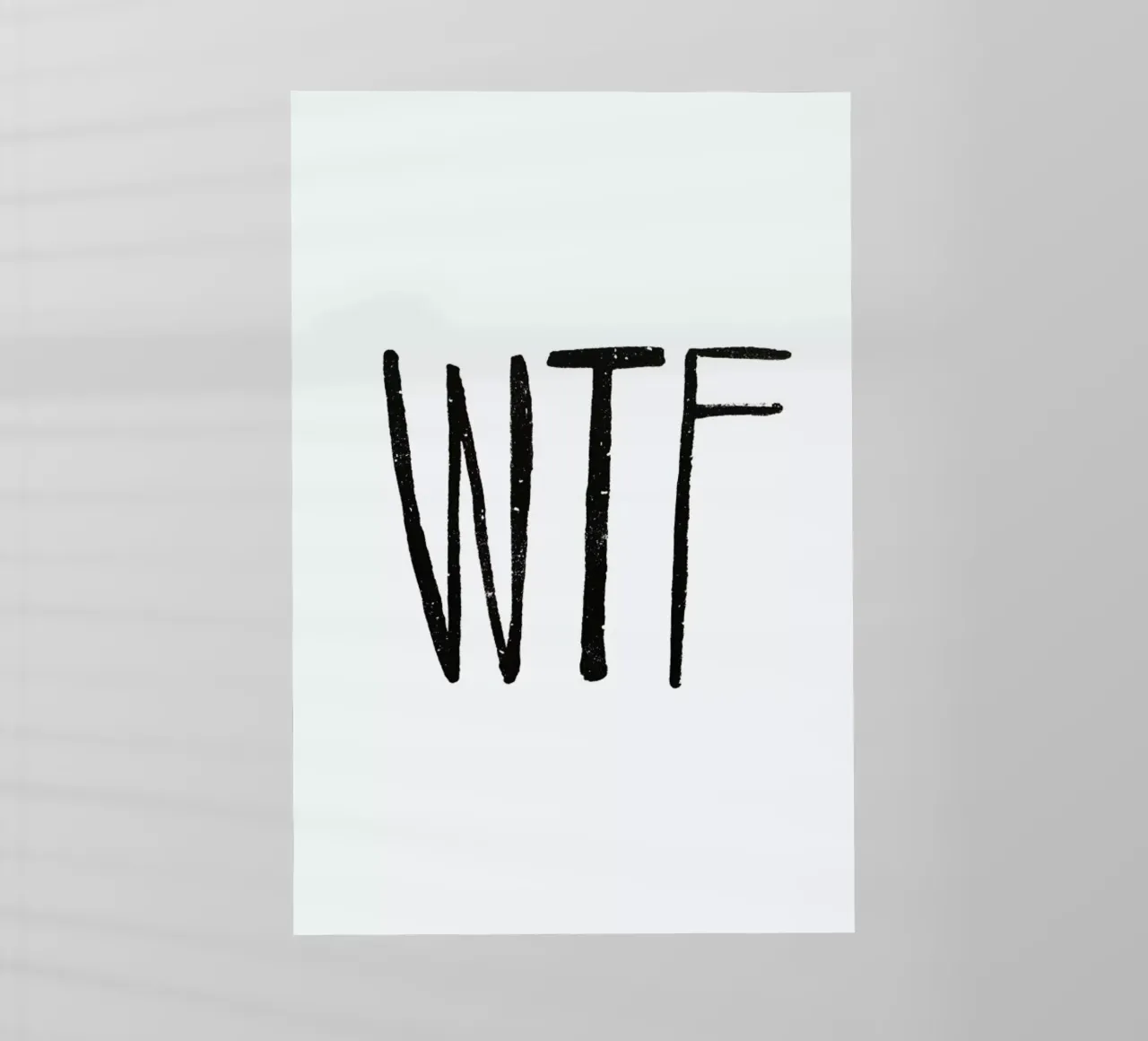 WTF pellicola backlit da Leah Flores