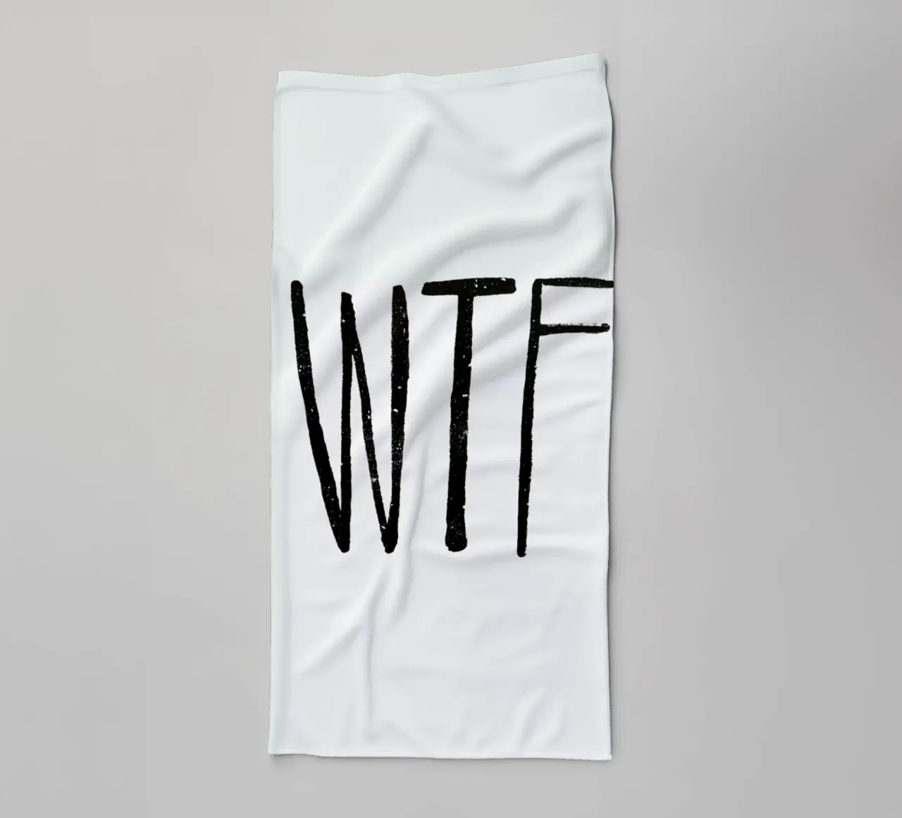 WTF toalla de baño de Leah Flores
