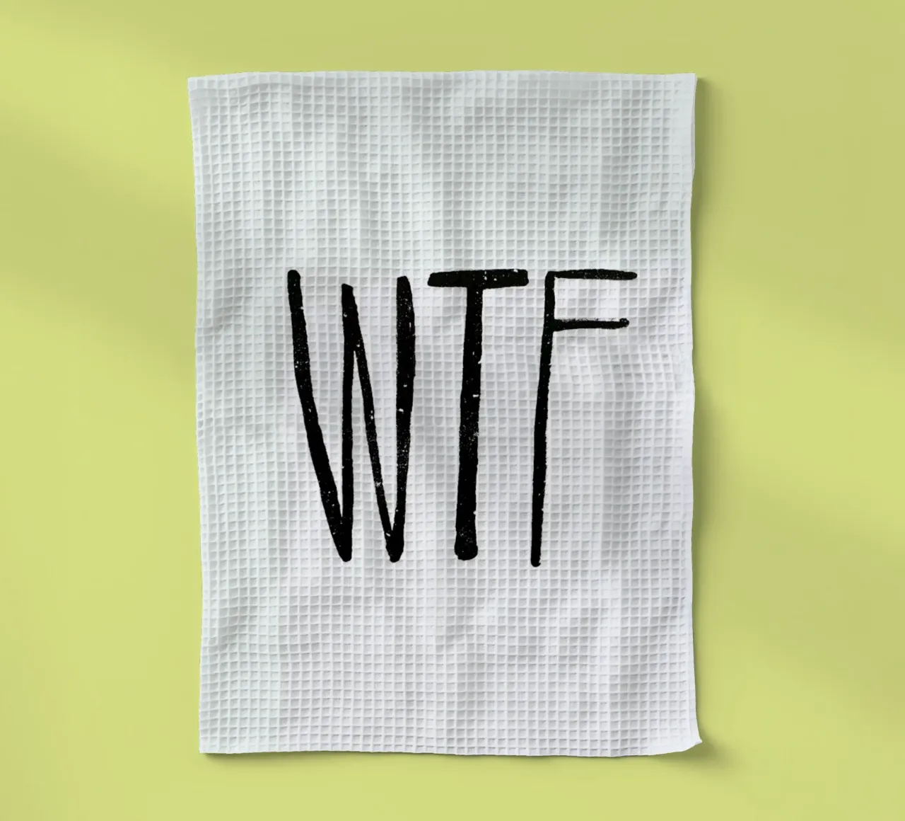 WTF canovaccio da cucina da Leah Flores