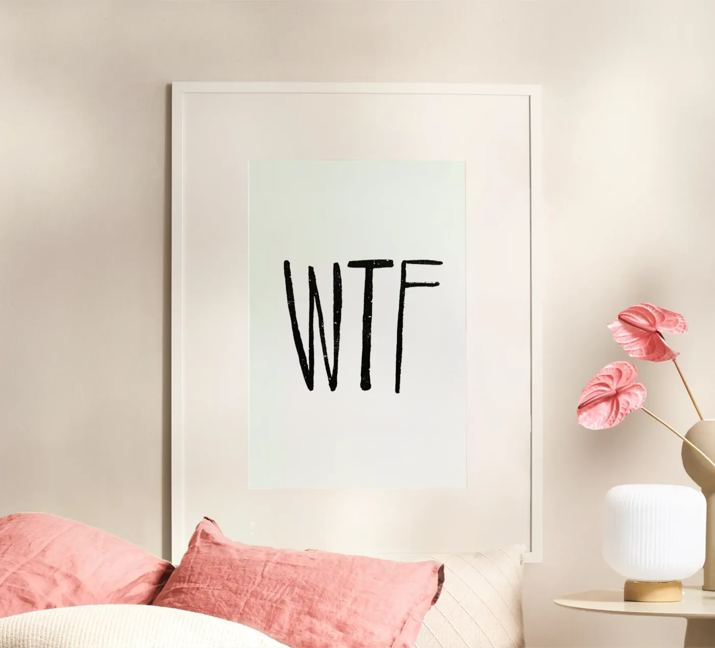 WTF poster da Leah Flores