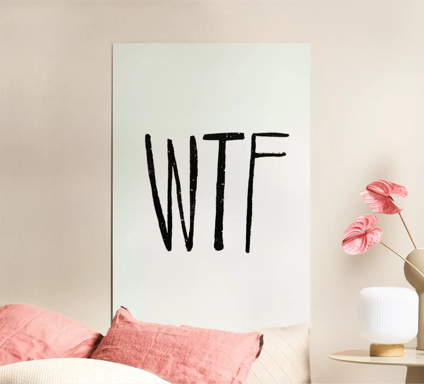 WTF poster da Leah Flores