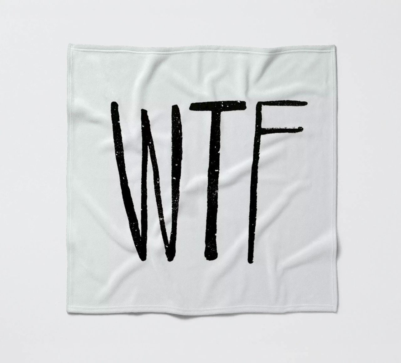 WTF coperta in pile da Leah Flores
