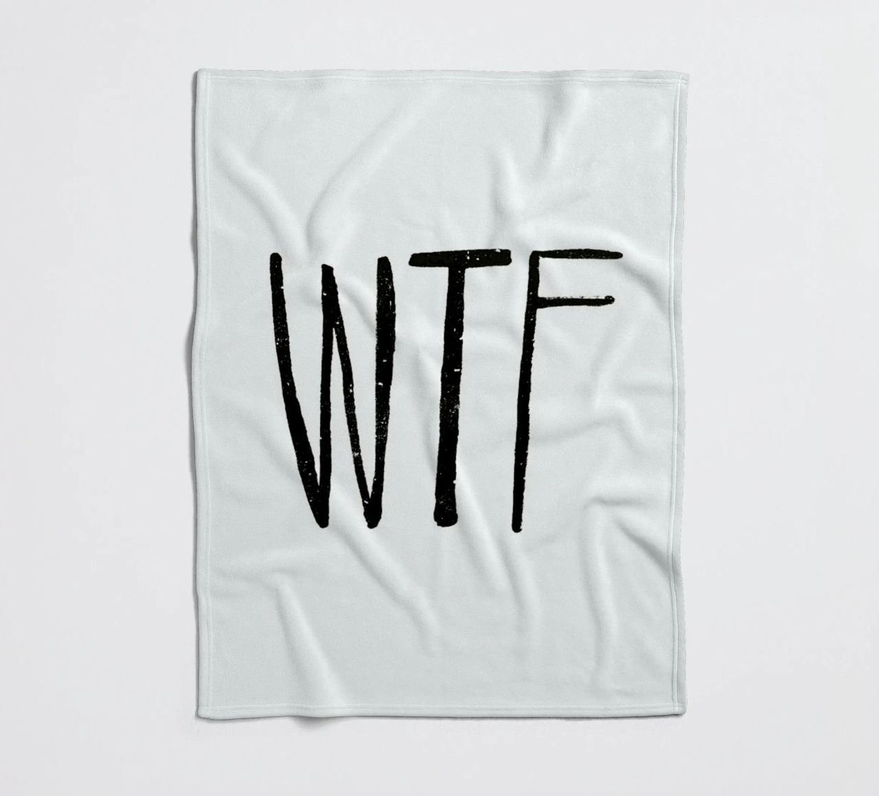 WTF coperta in pile da Leah Flores