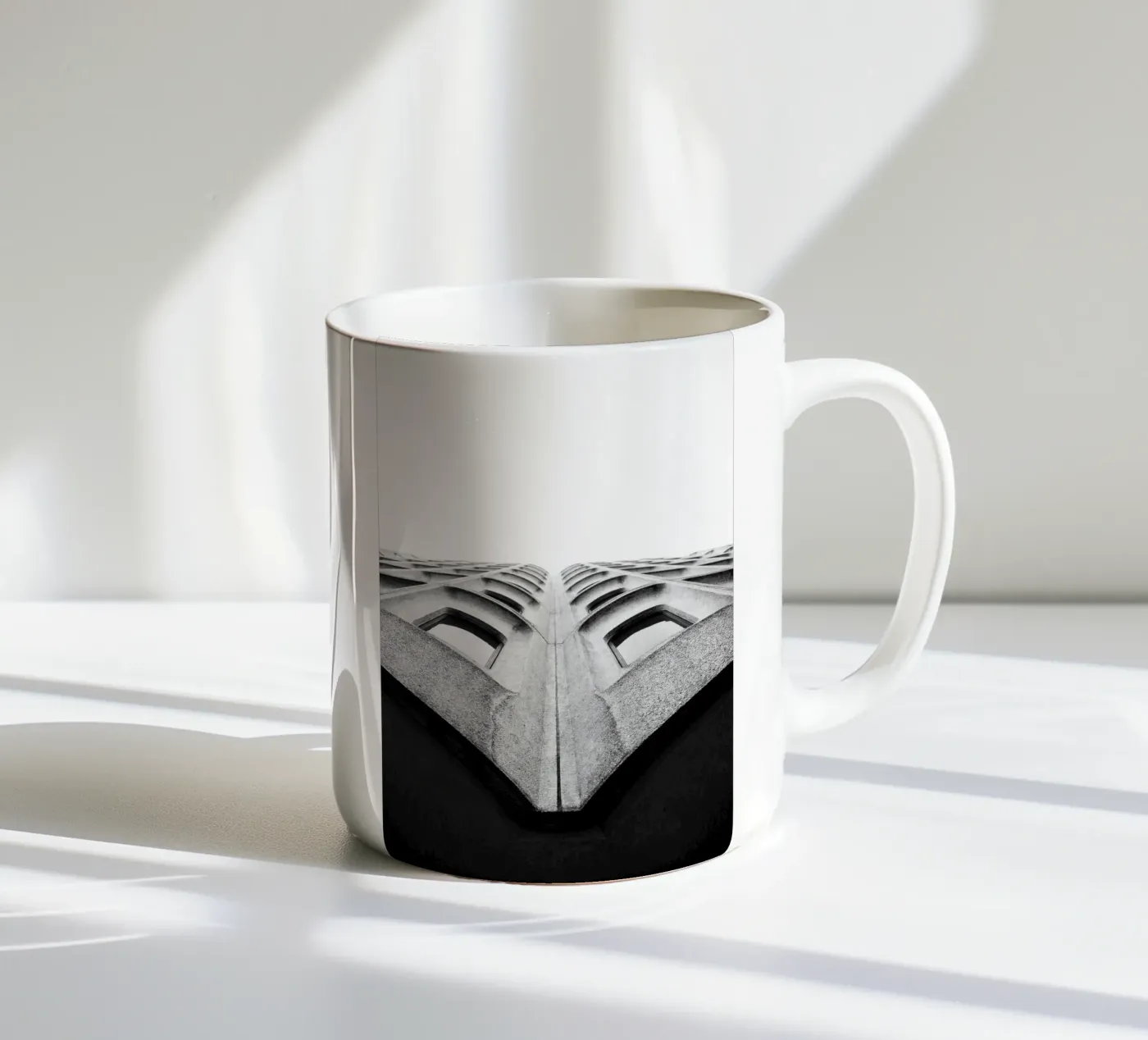 Skyscraper ceramic mug by Jonas Klein