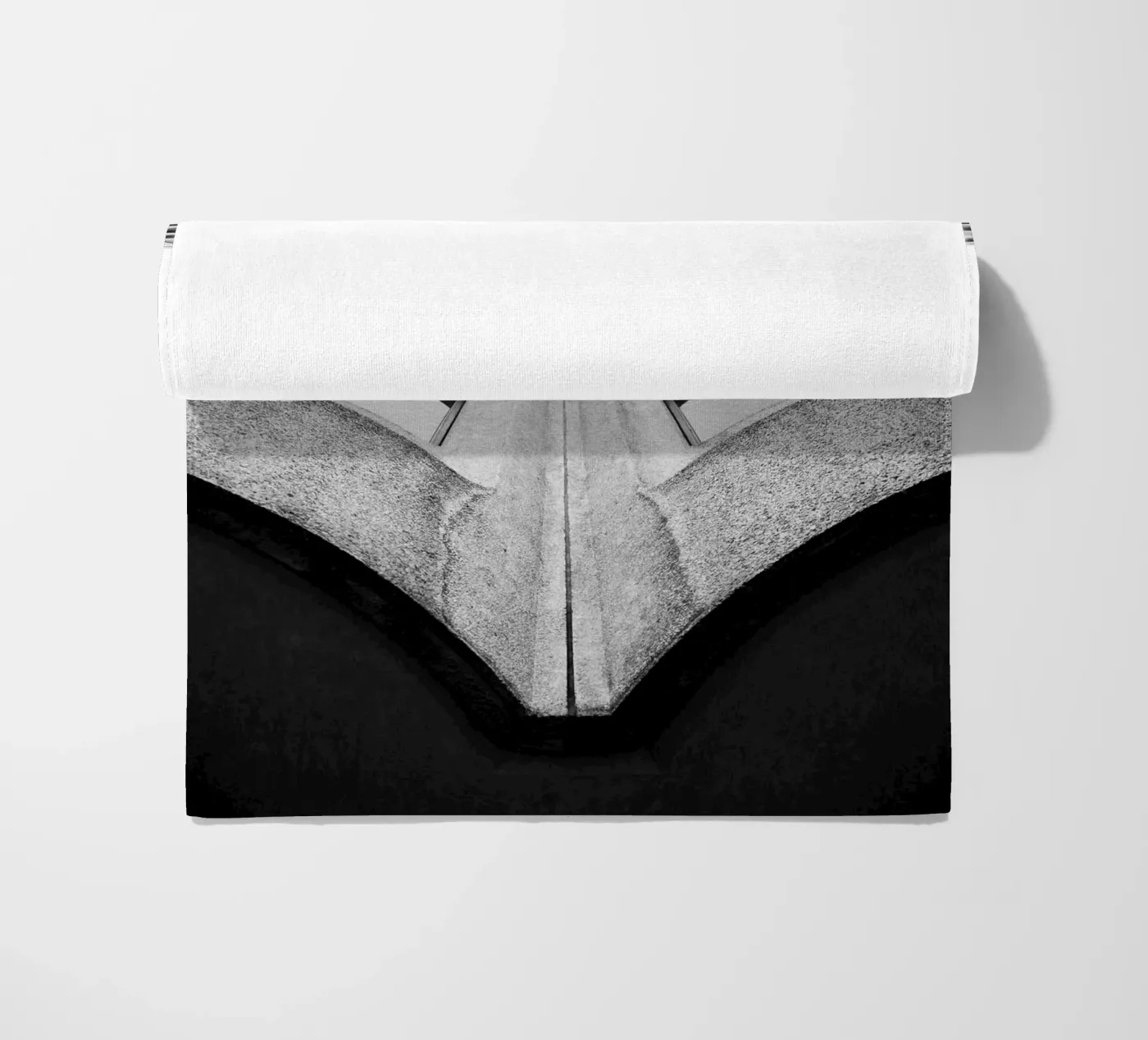 Skyscraper beach towel by Jonas Klein