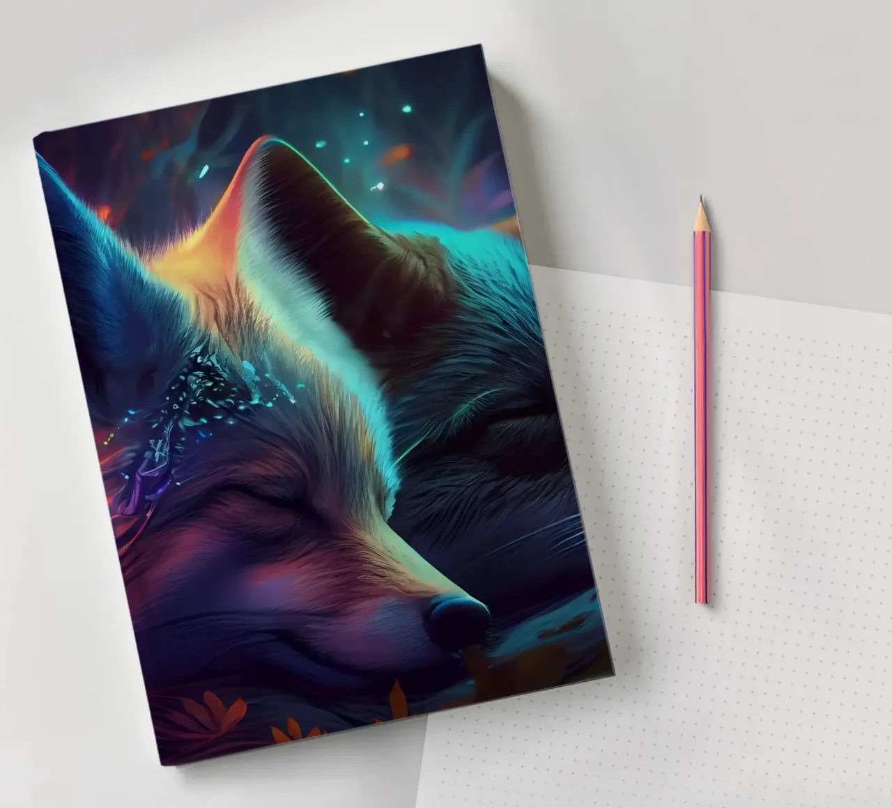 Wolf Animal notebook by Pierre Walton