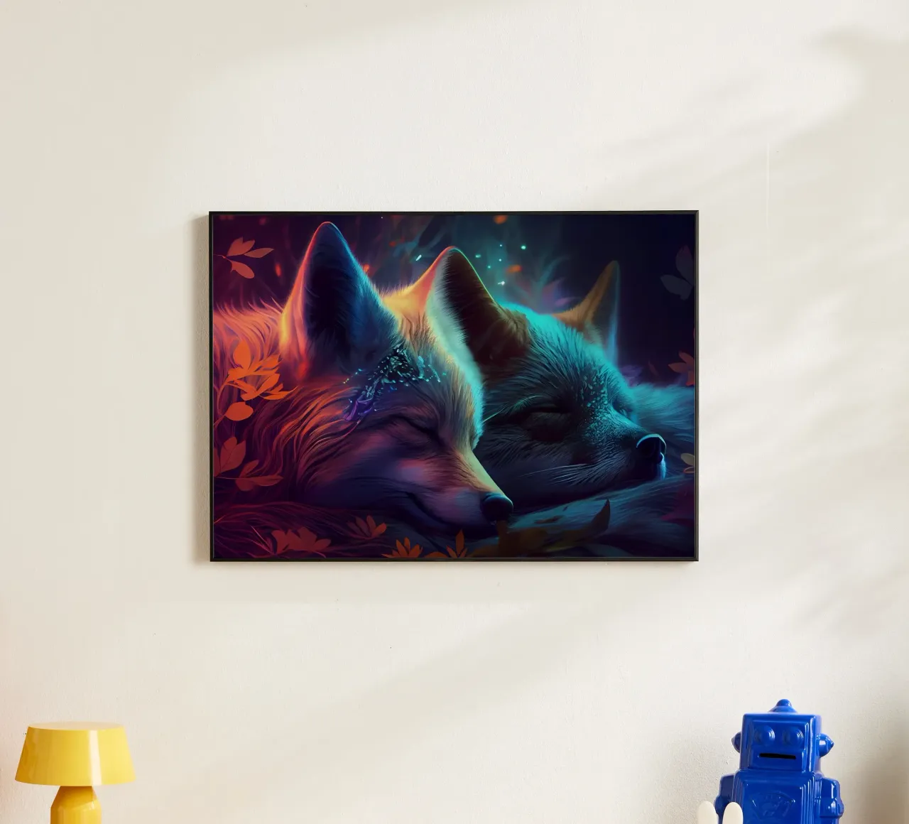 Wolf Animal alu-dibond by Pierre Walton