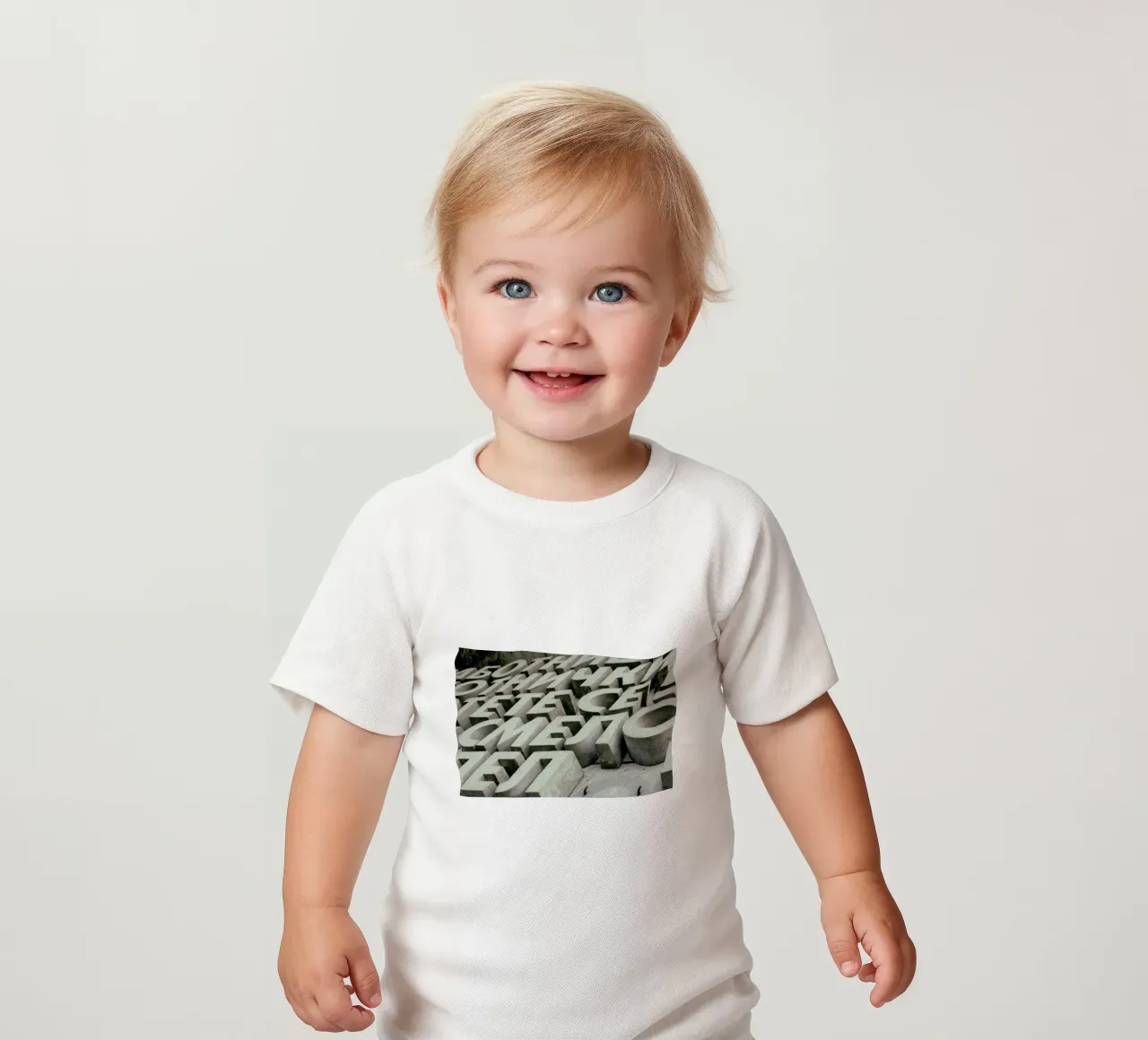 Alphabet maglietta neonato da Marc Schulthess
