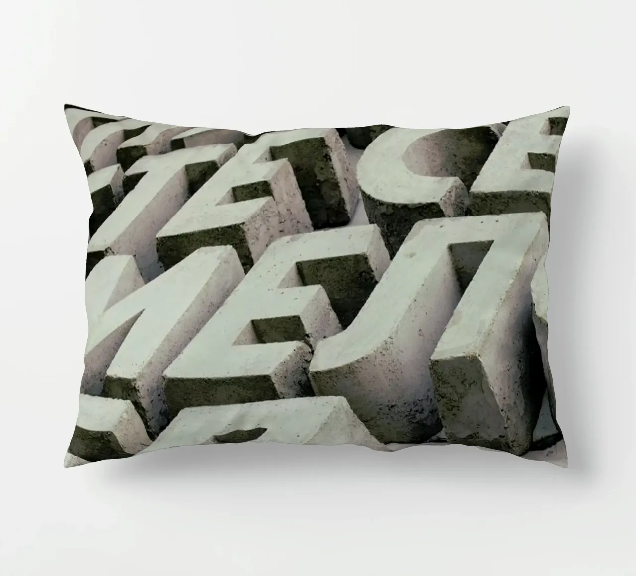 Alphabet cuscino da Marc Schulthess