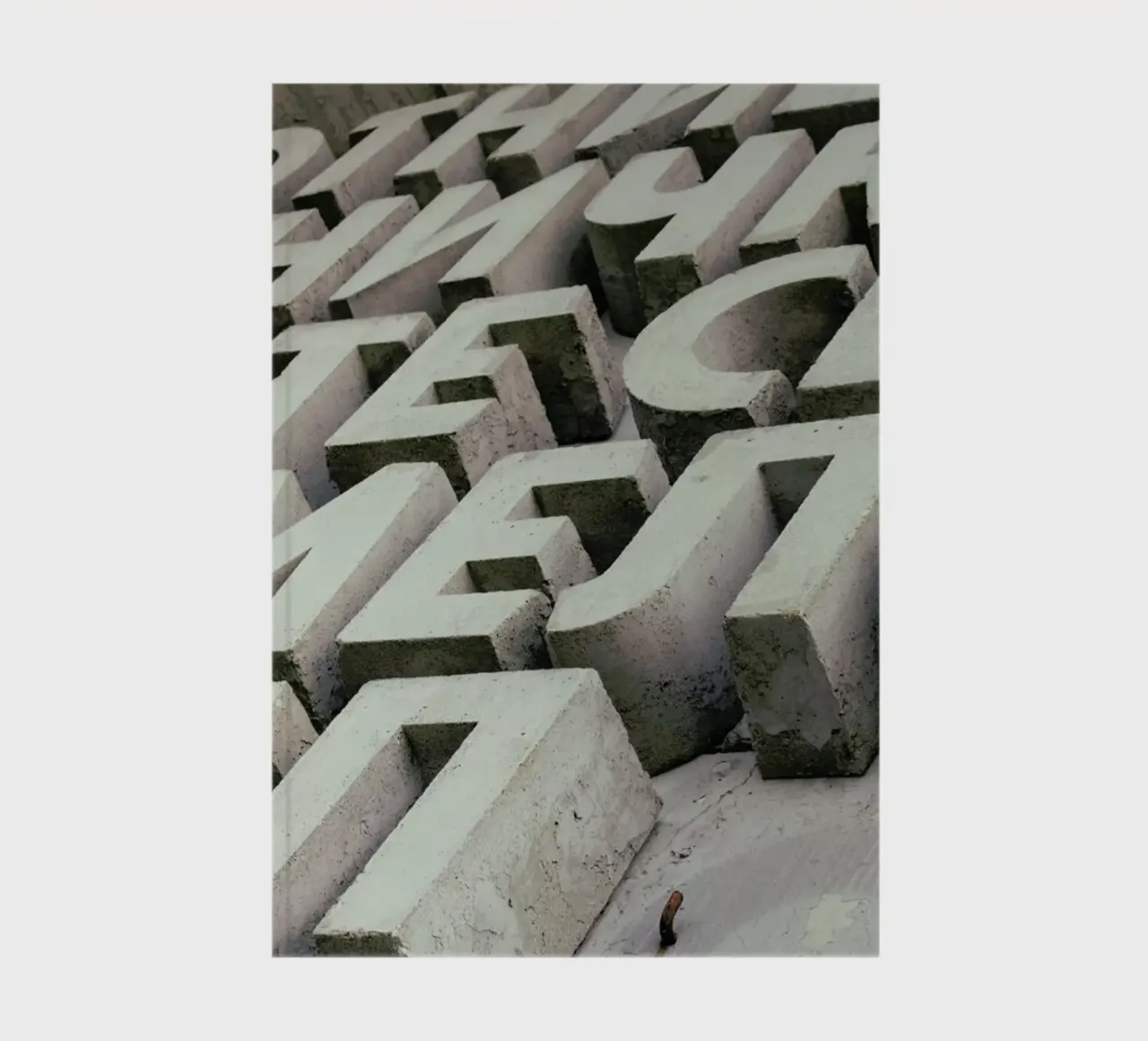 Alphabet notebook by Marc Schulthess