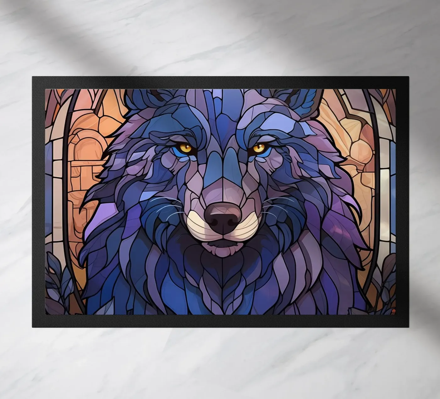 Wolf Dier deurmat van Pierre Walton