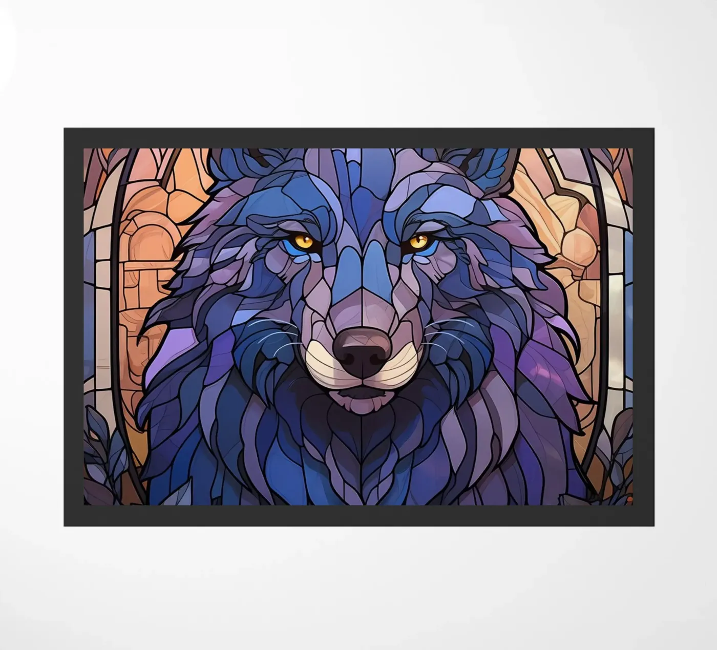 Wolf Dier deurmat van Pierre Walton