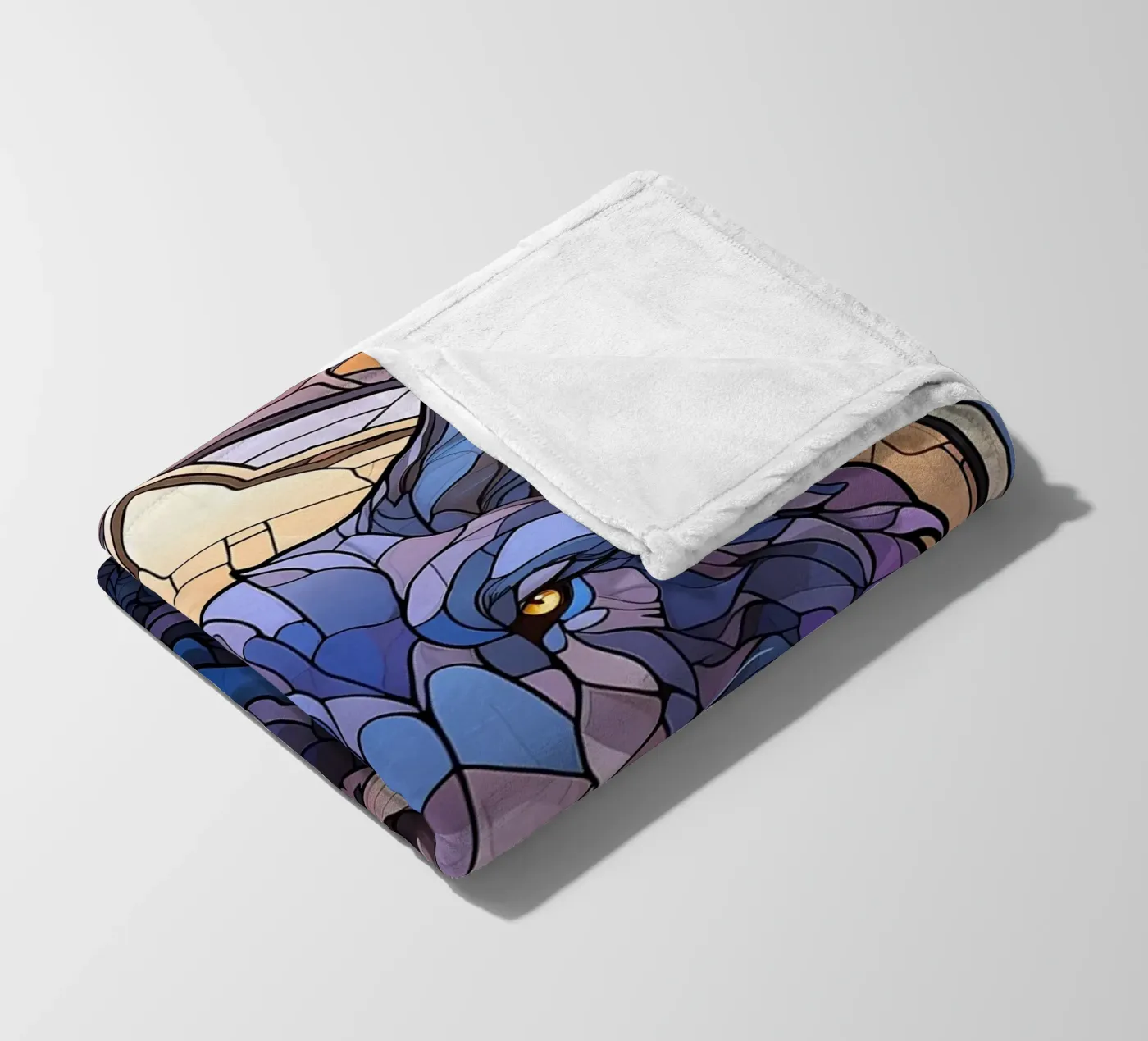 Wolf Dier fleecedeken van Pierre Walton