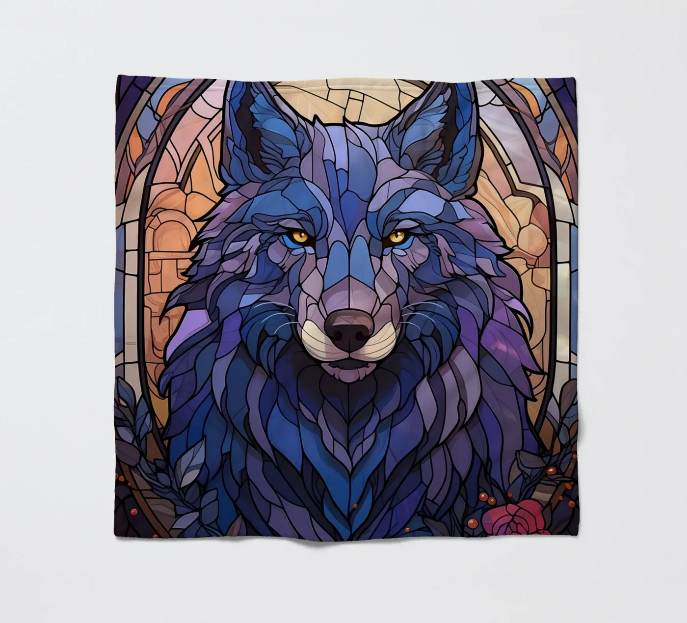 Wolf Dier fleecedeken van Pierre Walton